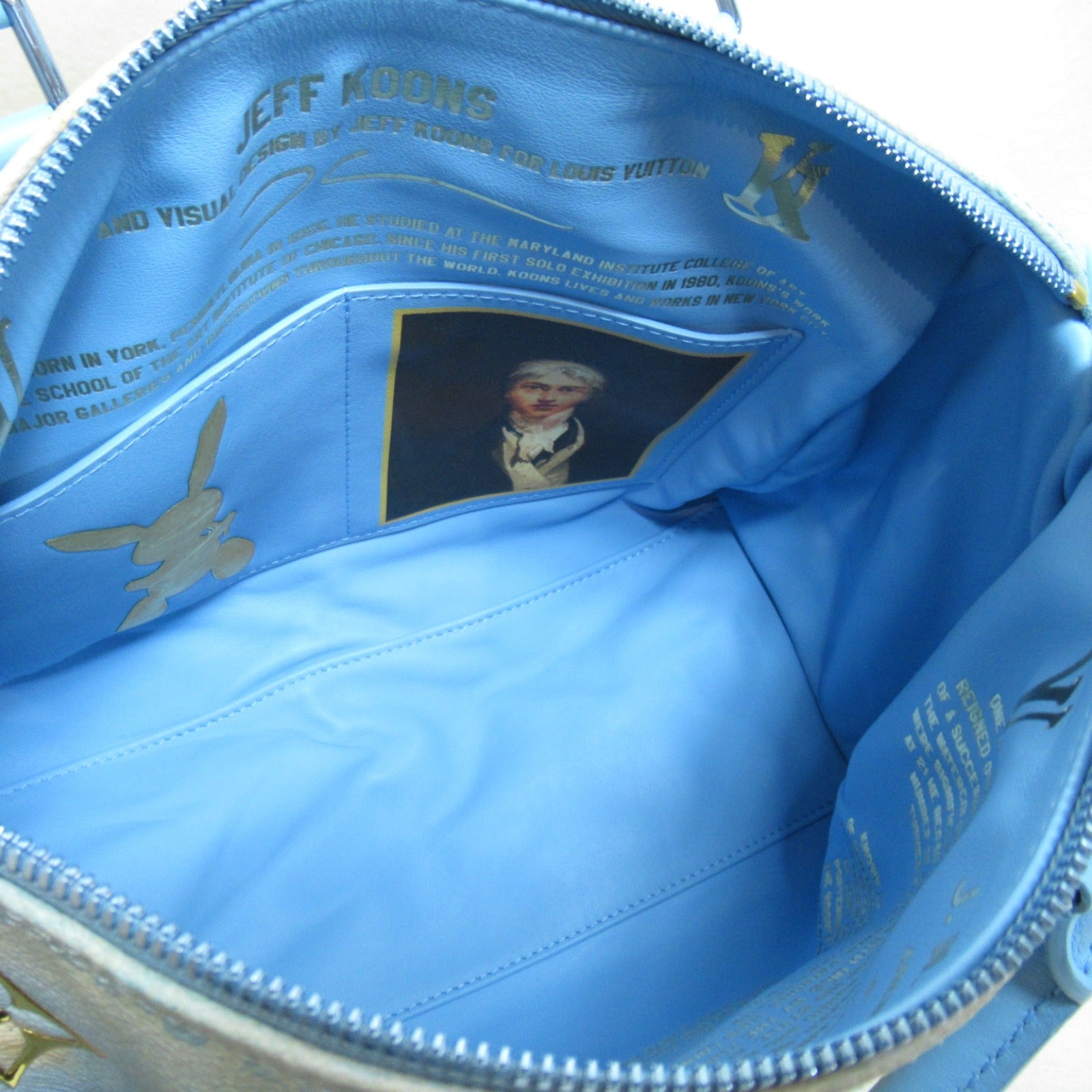 LOUIS VUITTON **【激減優惠】Masters Collection Turner Speedy 30手挽袋藍色/棕色