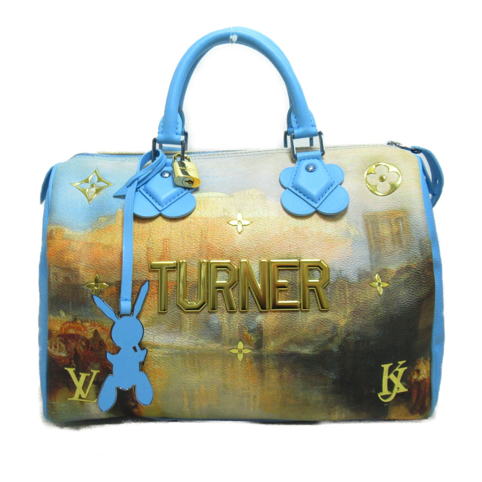 LOUIS VUITTON **【激減優惠】Masters Collection Turner Speedy 30手挽袋藍色/棕色