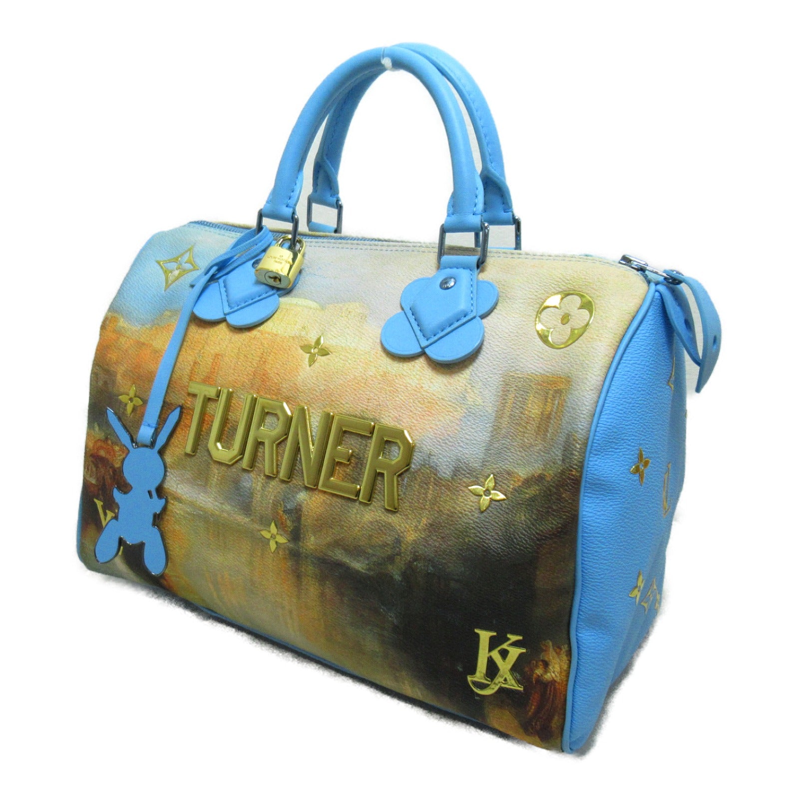 LOUIS VUITTON **【激減優惠】Masters Collection Turner Speedy 30手挽袋藍色/棕色