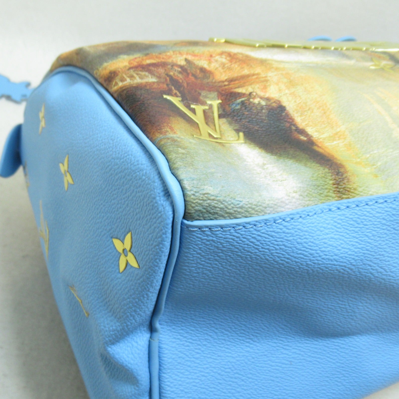 LOUIS VUITTON **【激減優惠】Masters Collection Turner Speedy 30手挽袋藍色/棕色