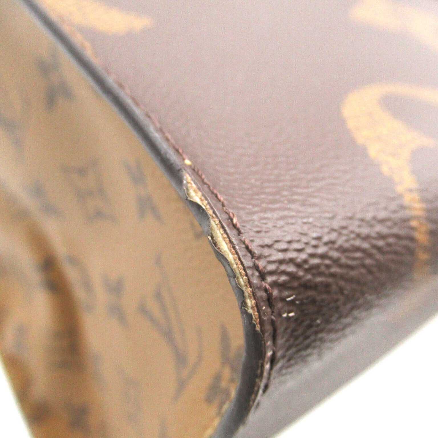 LOUIS VUITTON **【激減優惠】Monogram Giant On The Go GM金扣手挽袋棕色