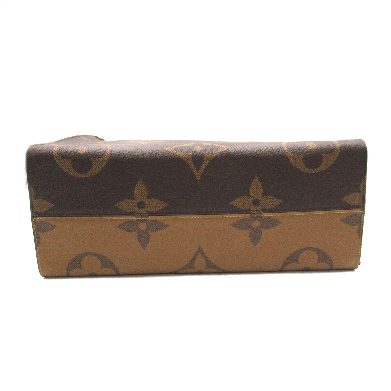 LOUIS VUITTON **【激減優惠】Monogram Giant On The Go GM金扣手挽袋棕色