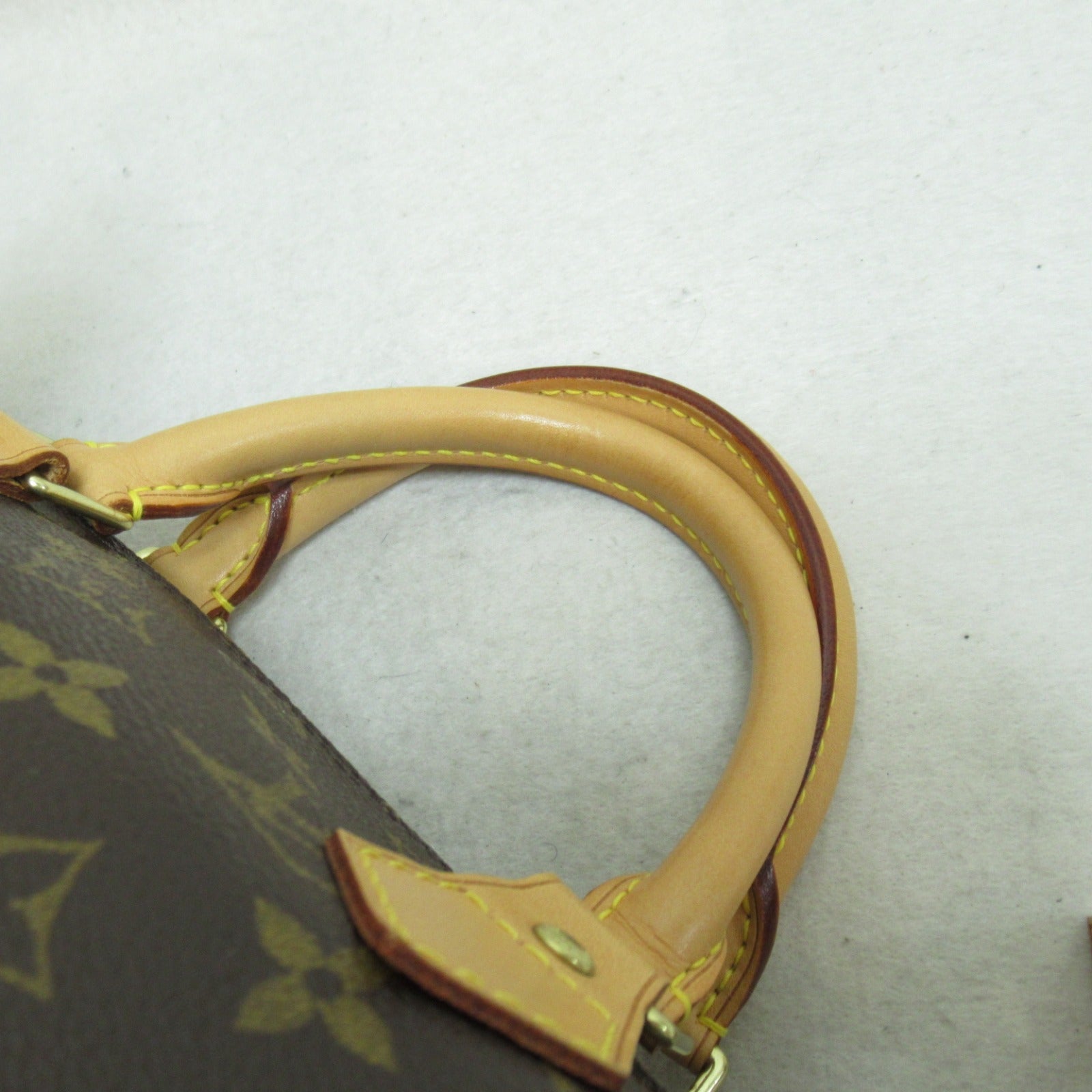 LOUIS VUITTON Monogram Speedy 30金扣手挽袋啡色