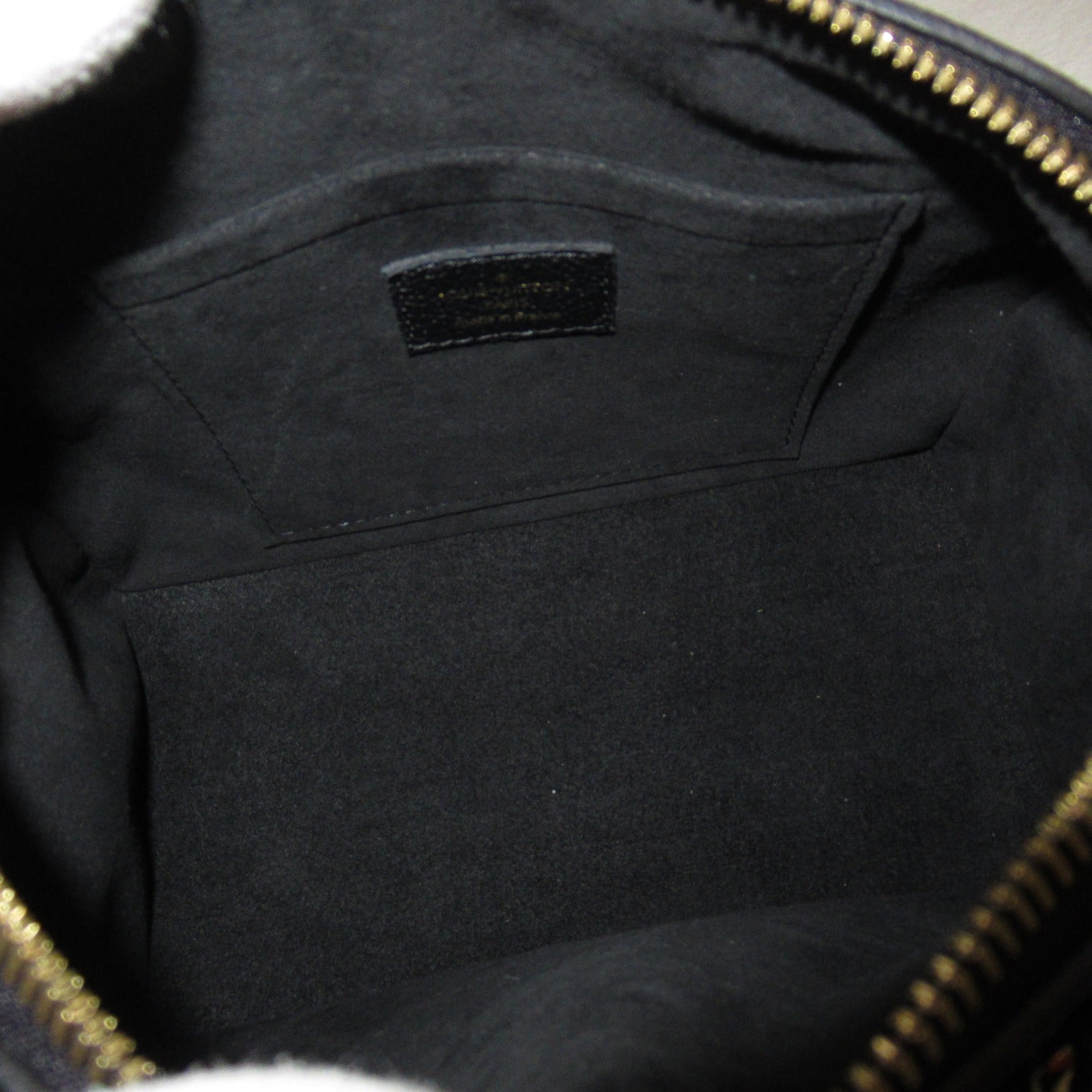 LOUIS VUITTON Monogram Empreinte Speedy Bandouliere 20 2 Way Bag金扣手挽肩背兩用袋黑色