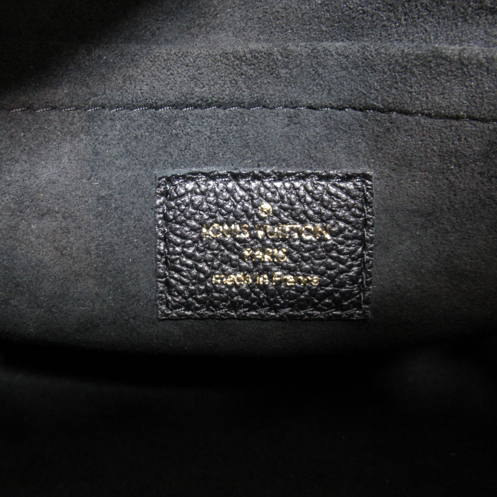 LOUIS VUITTON Monogram Empreinte Speedy Bandouliere 20 2 Way Bag金扣手挽肩背兩用袋黑色