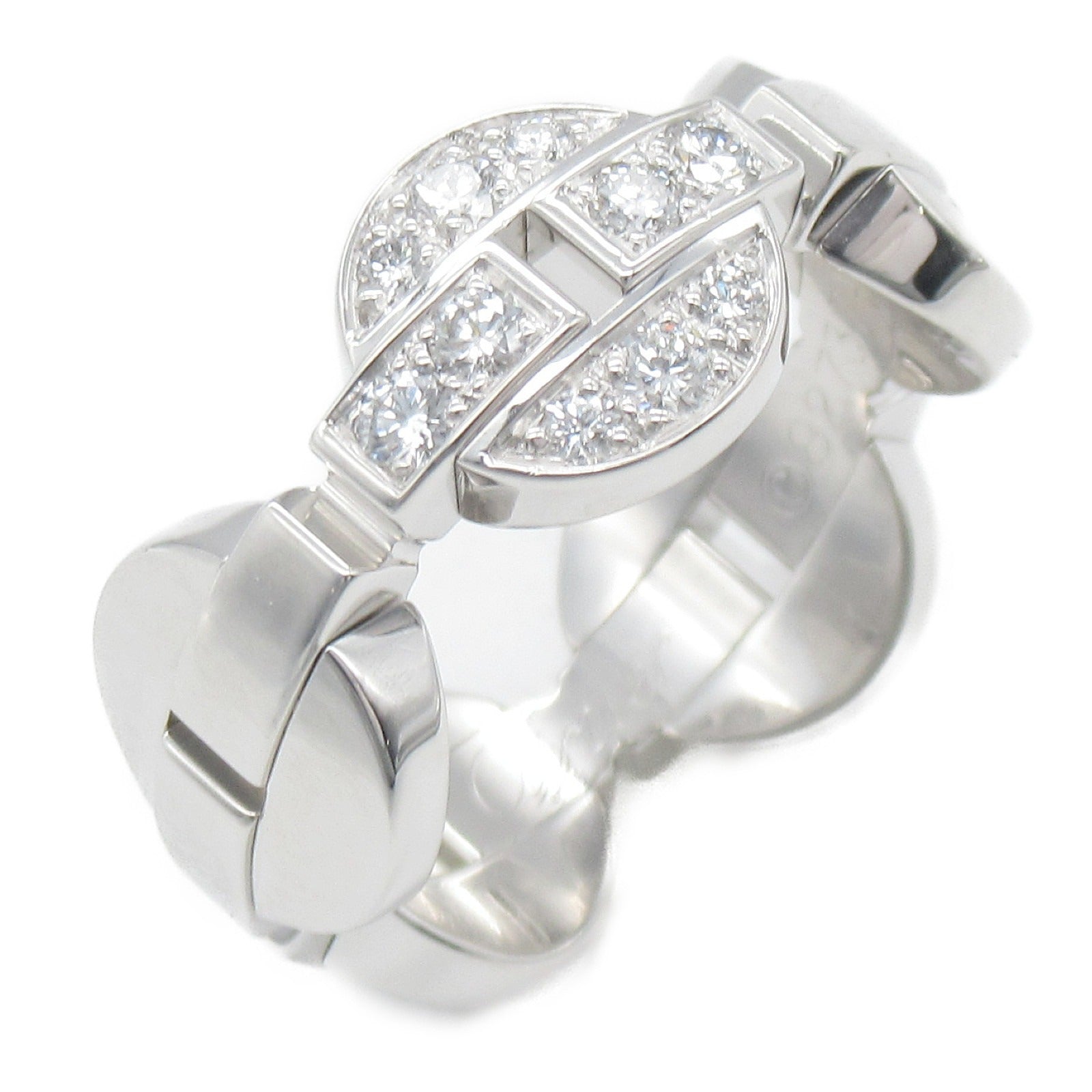 CARTIER 18K白金Imaria Diamond鑽石戒指Cartier#51/US#5.75