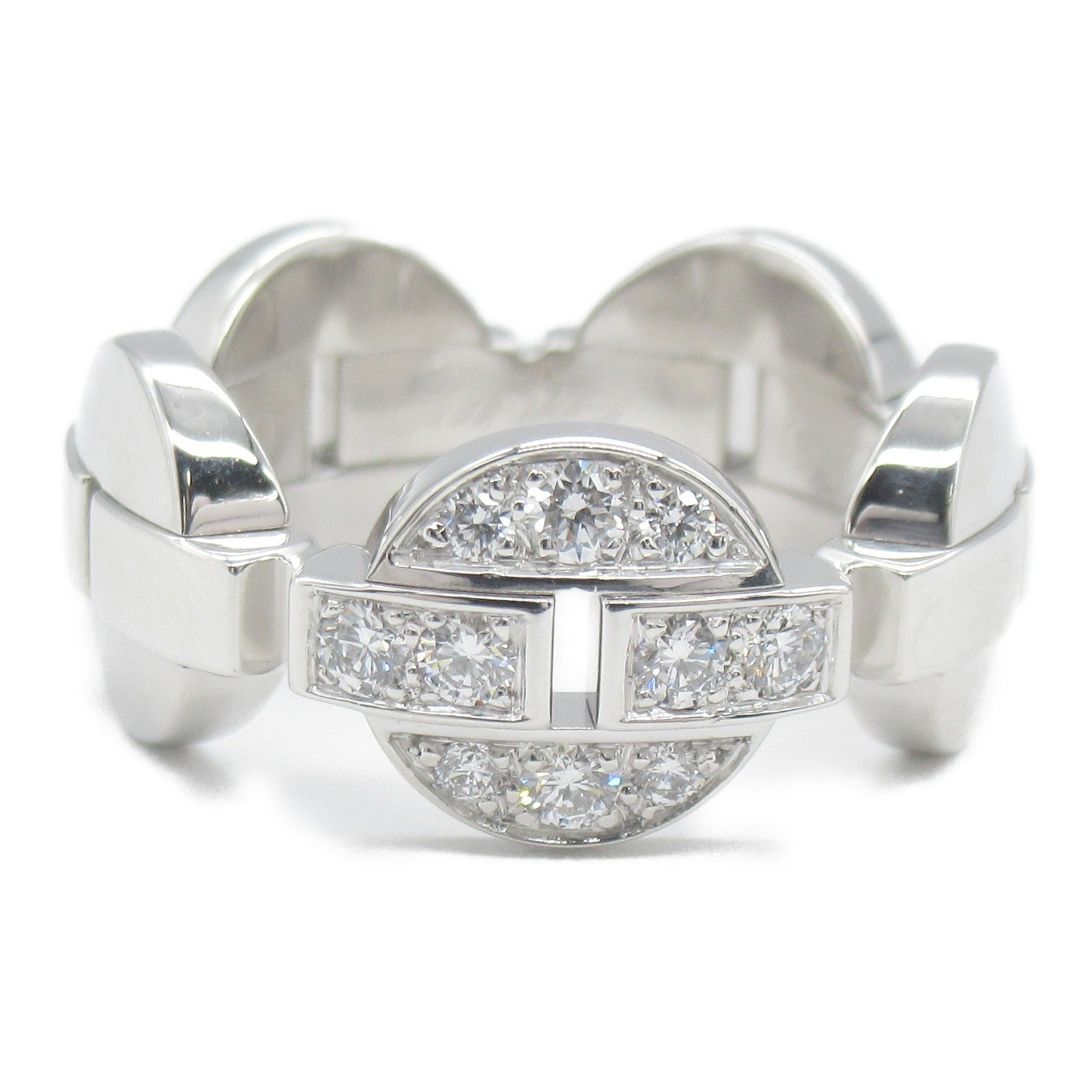 CARTIER 18K白金Imaria Diamond鑽石戒指Cartier#51/US#5.75