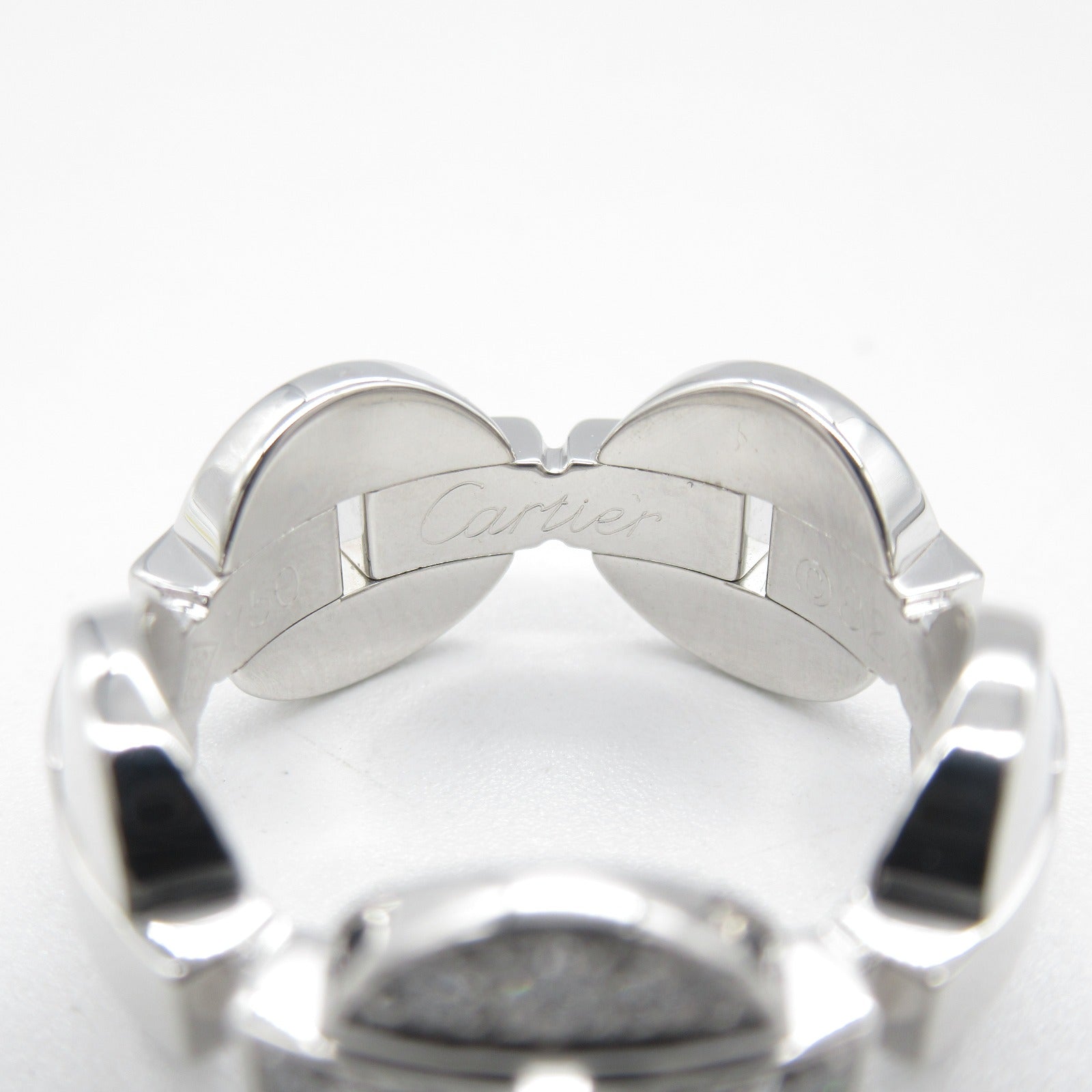 CARTIER 18K白金Imaria Diamond鑽石戒指Cartier#51/US#5.75