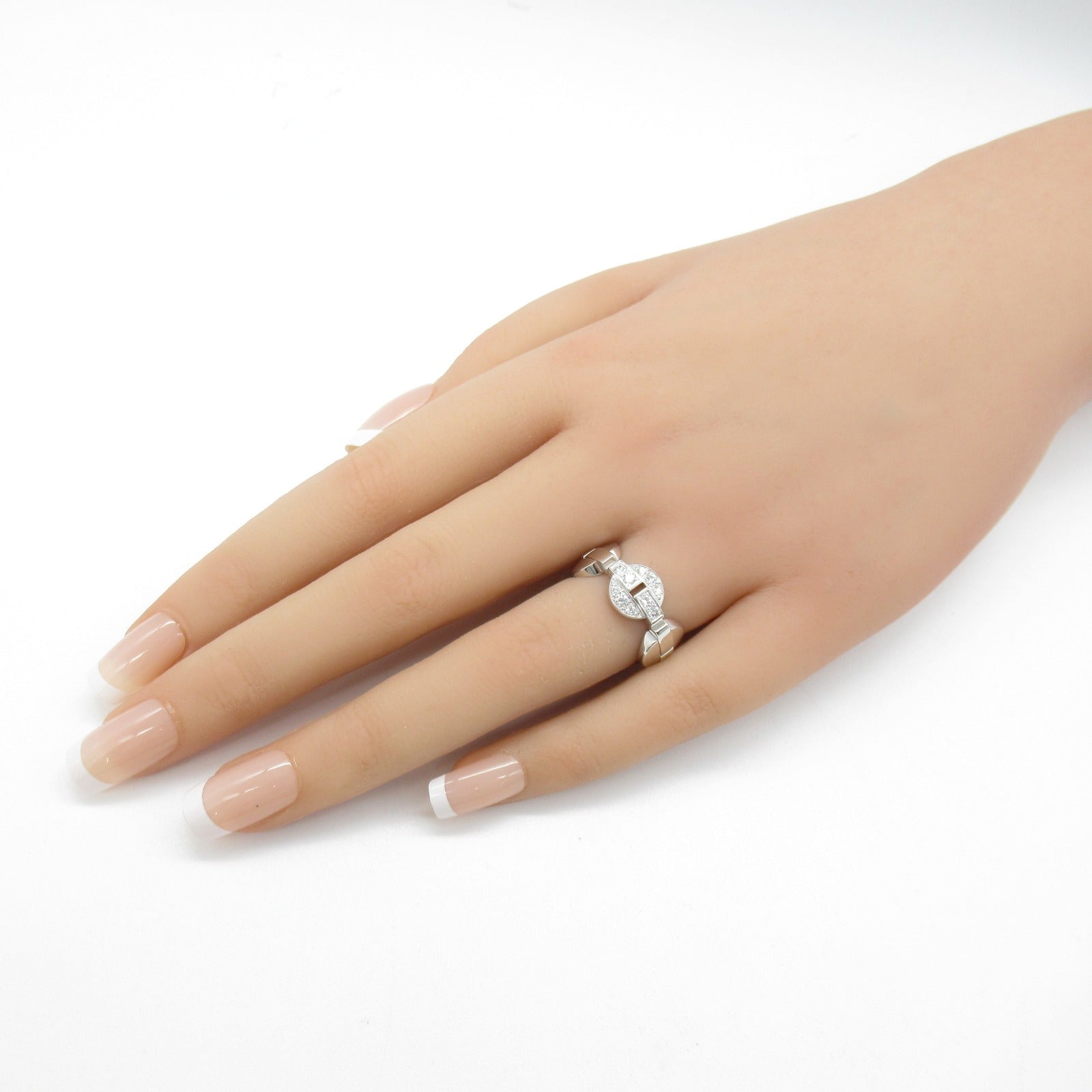 CARTIER 18K白金Imaria Diamond鑽石戒指Cartier#51/US#5.75
