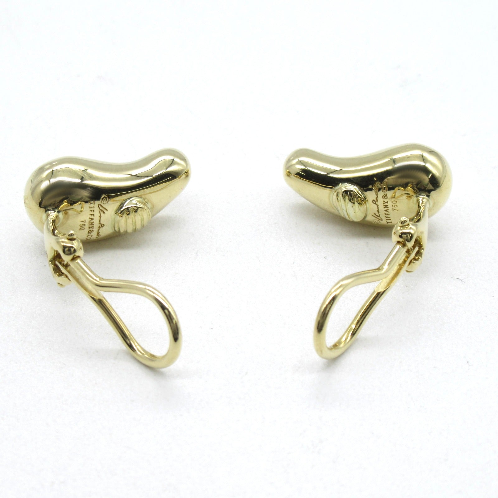 TIFFANY＆CO 【激減優惠】18K黃金Teardrop Earrings耳環