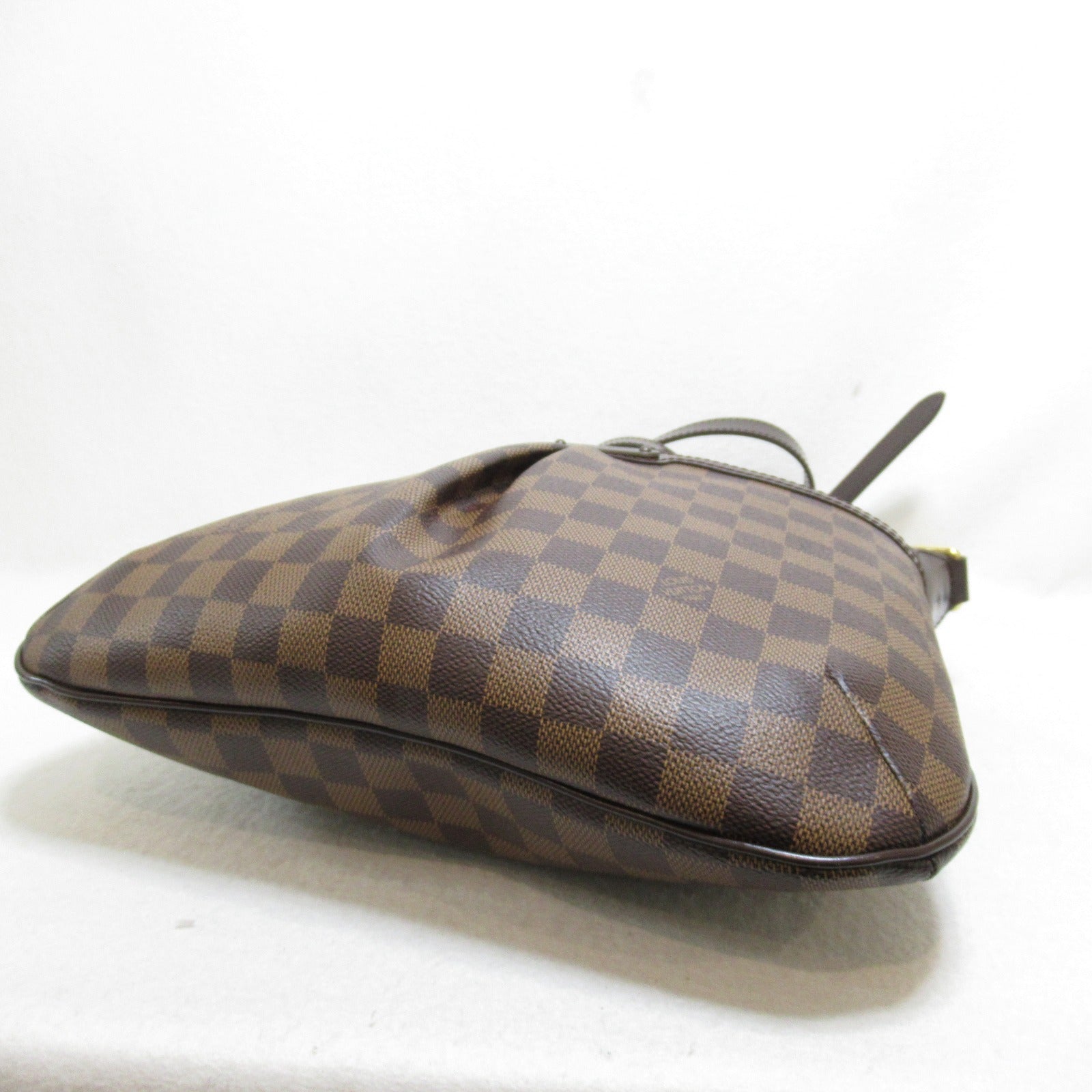 LOUIS VUITTON Damier Bloomsbury PM金扣肩背袋啡色
