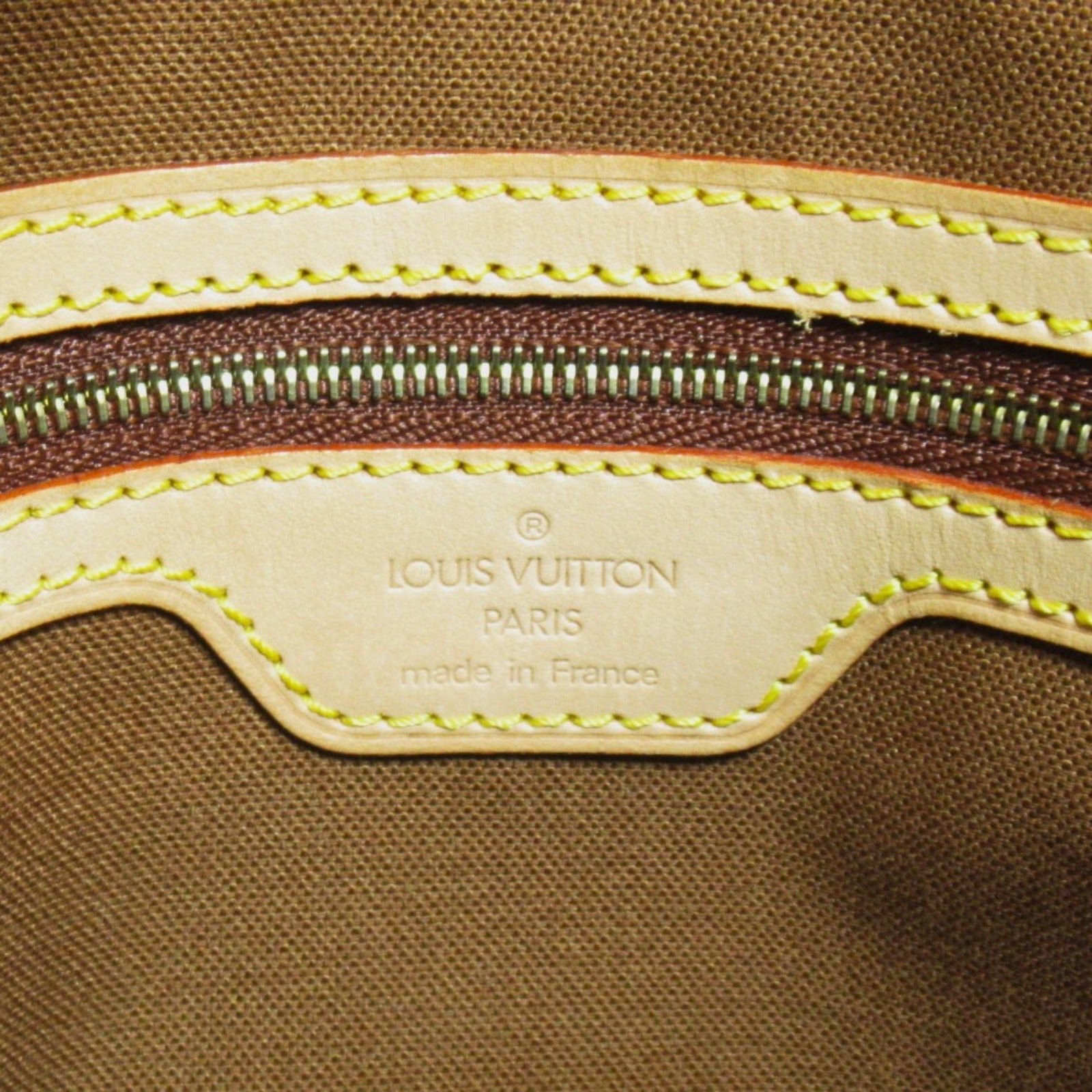 LOUIS VUITTON Monogram Cabas Piano Large Tote Bag金扣手挽袋啡色