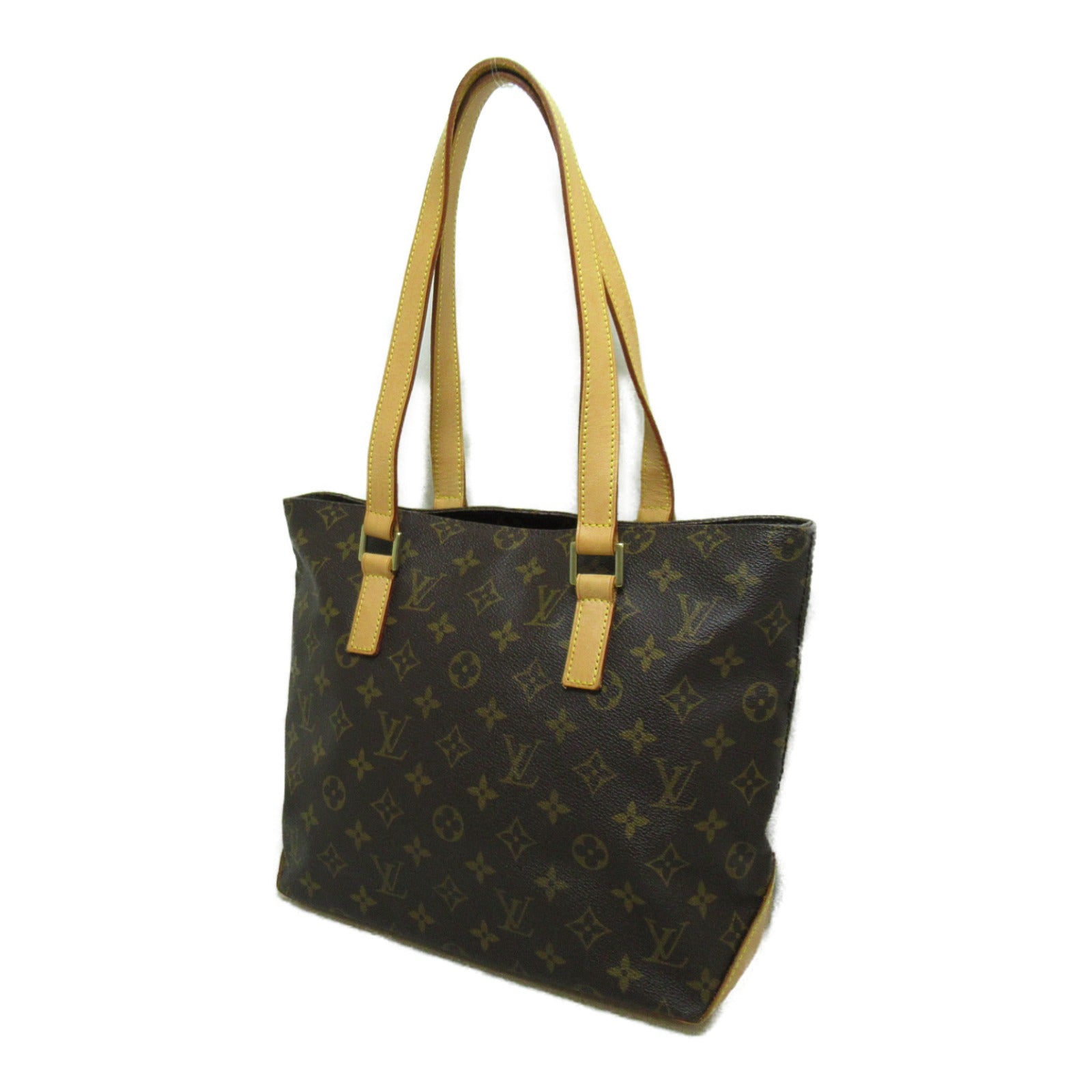 LOUIS VUITTON Monogram Cabas Piano Large Tote Bag金扣手挽袋啡色