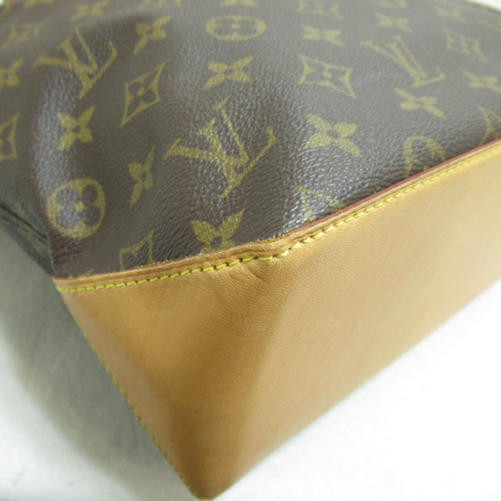 LOUIS VUITTON Monogram Cabas Piano Large Tote Bag金扣手挽袋啡色