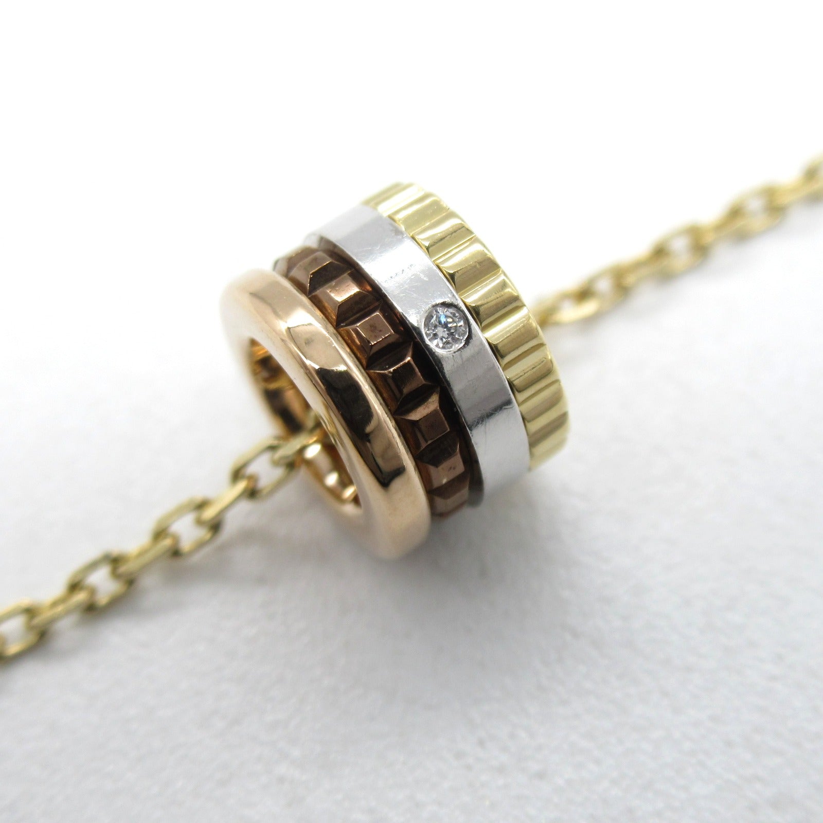 Boucheron 【激減優惠】18K黃金/白金/玫瑰金Quatre Diamond Blaceret鑽石手鏈金色/銀色