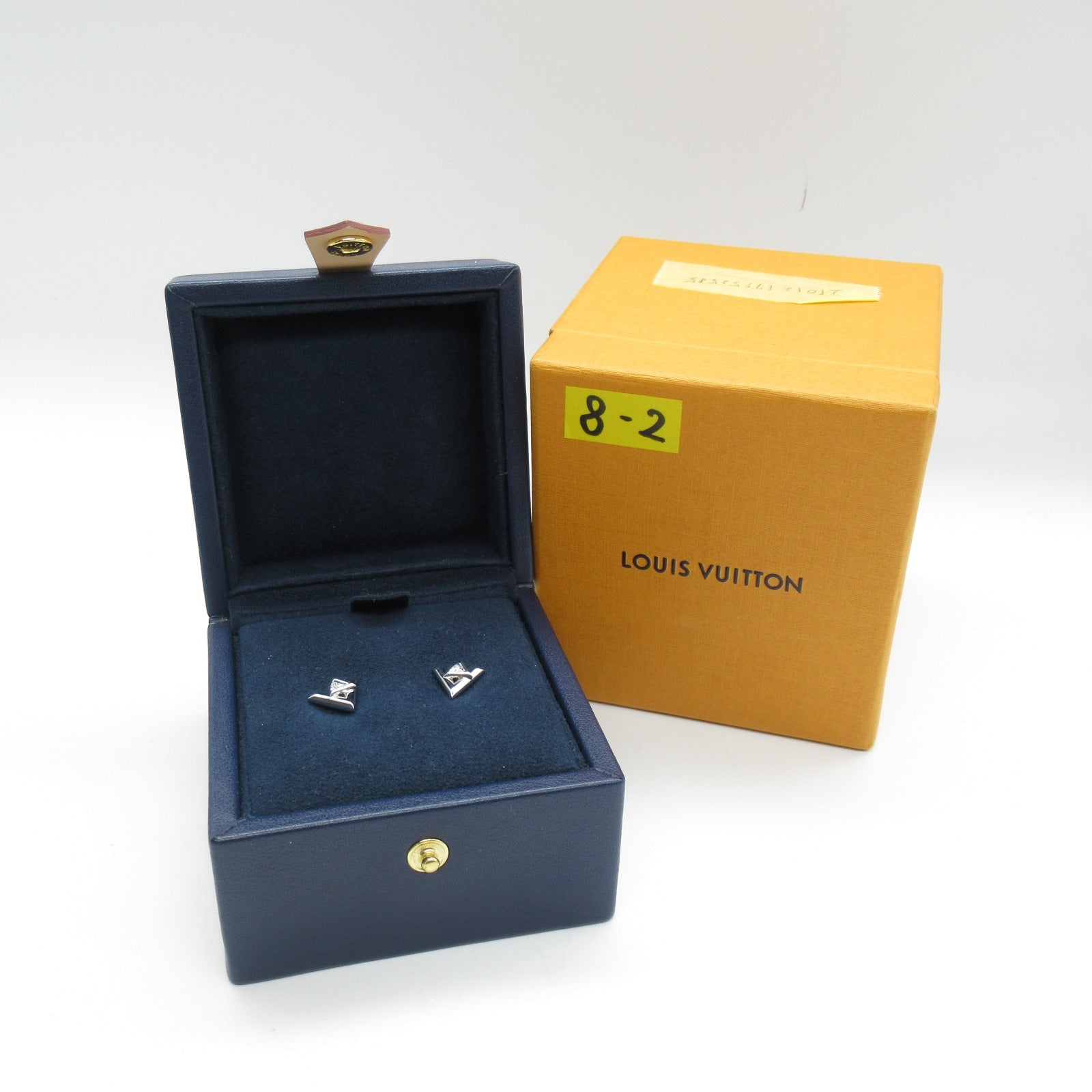 LOUIS VUITTON 【激減優惠】18K白金Volt One Stud Diamond Earrings 0.02ct鑽石耳環