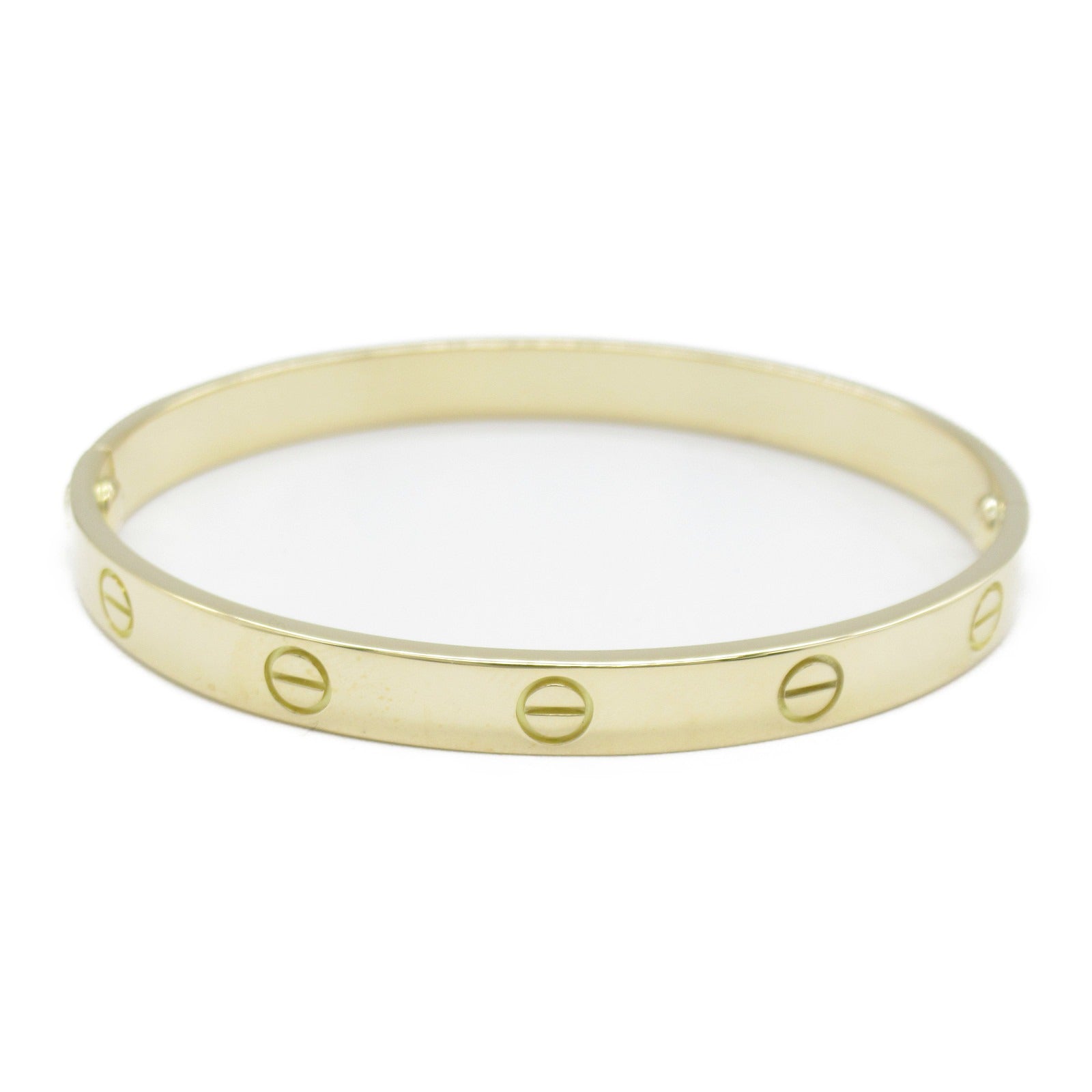 CARTIER 18K黃金Love Bracelet手鐲