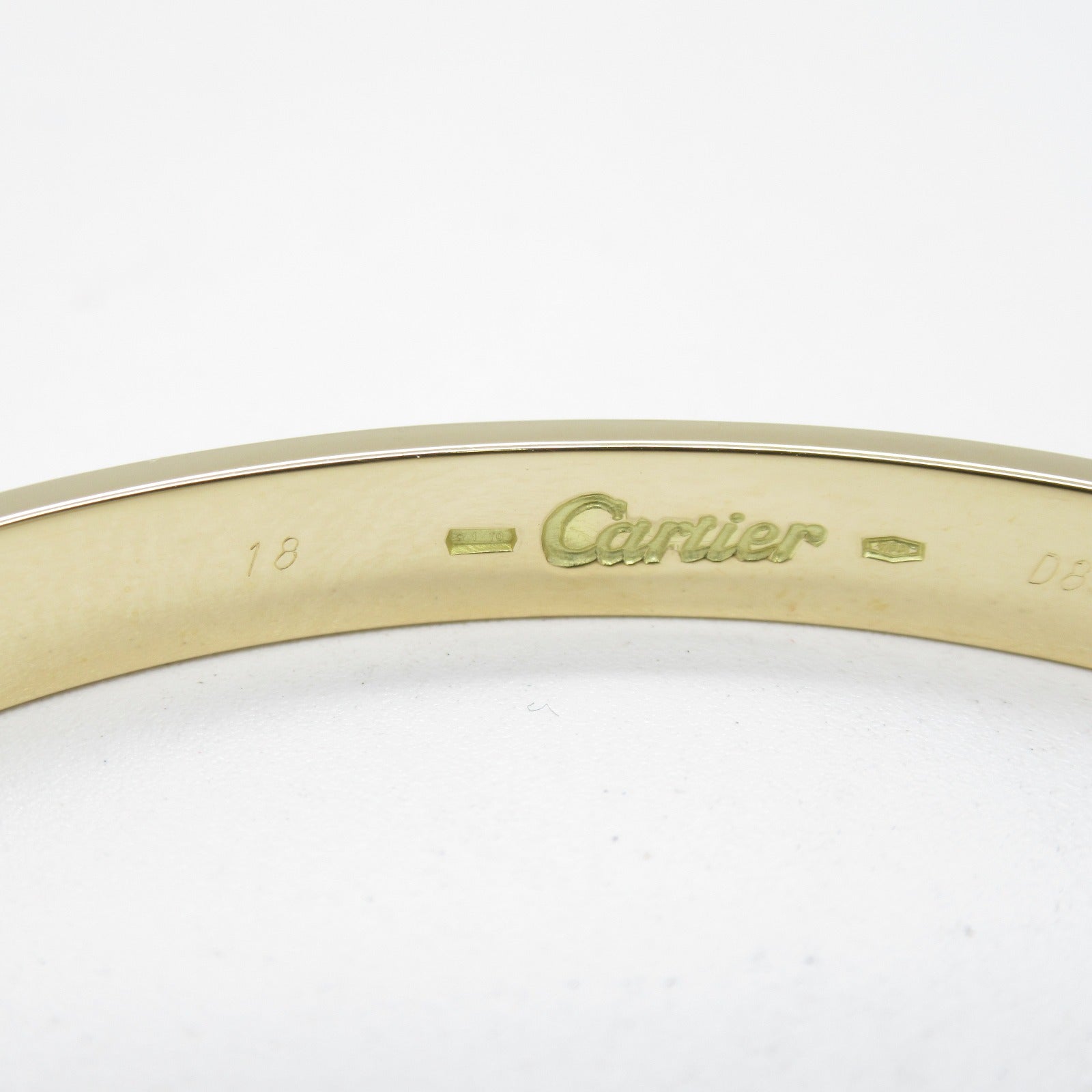 CARTIER 18K黃金Love Bracelet手鐲