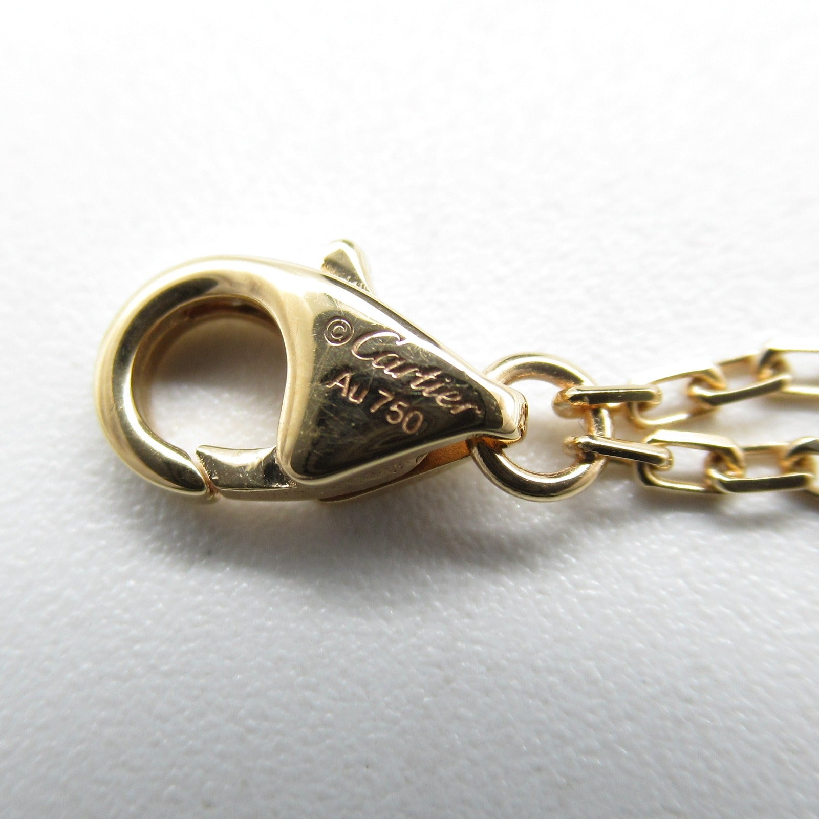 CARTIER 18K玫瑰金Love Circle Diamond Breath鑽石手鏈