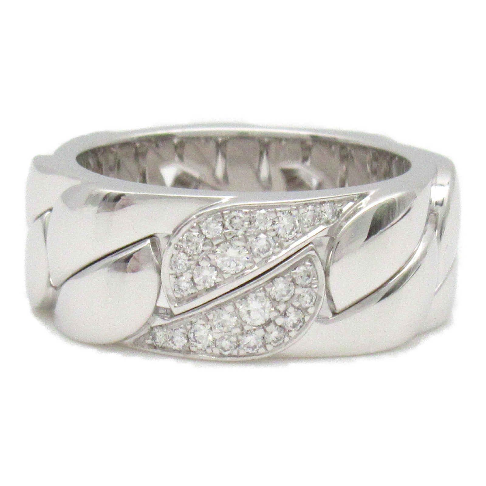 CARTIER 【激減優惠】18K白金Diamond Ring鑽石戒指Cartier#52/US#6