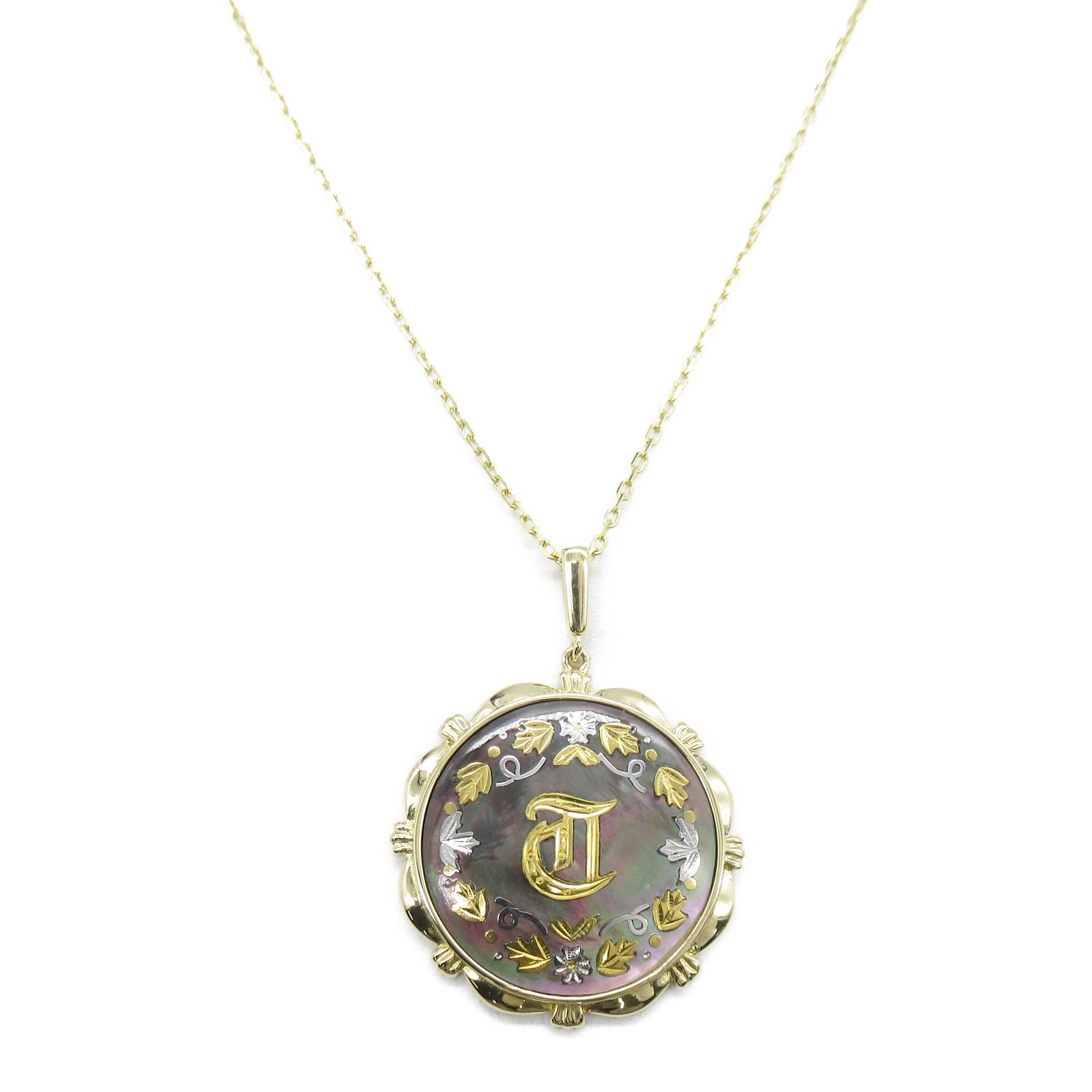 MIKIMOTO 18K黃金/白金Pikwe Necklace項鍊