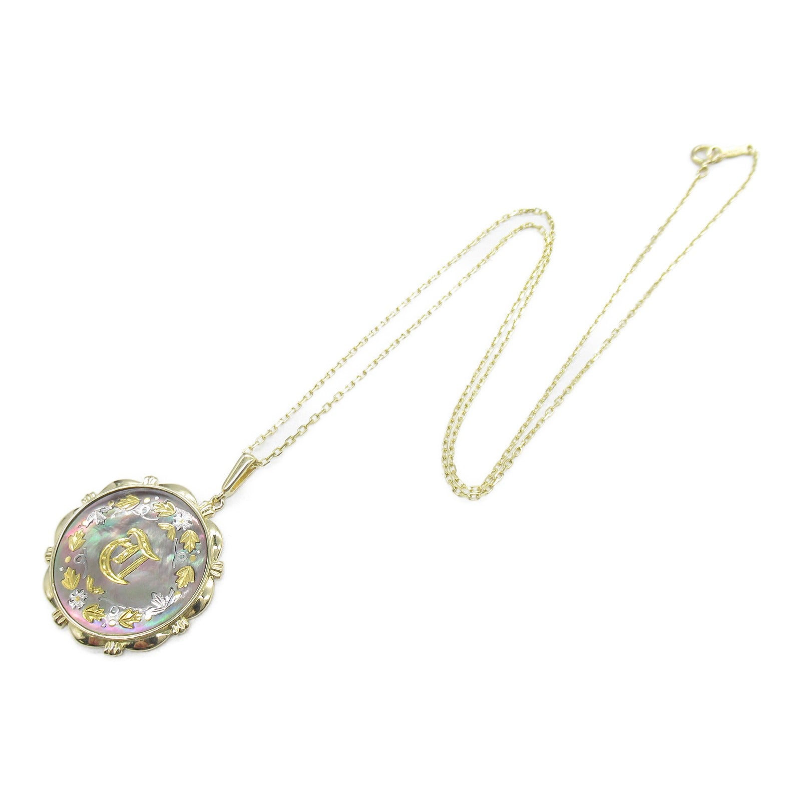 MIKIMOTO 18K黃金/白金Pikwe Necklace項鍊