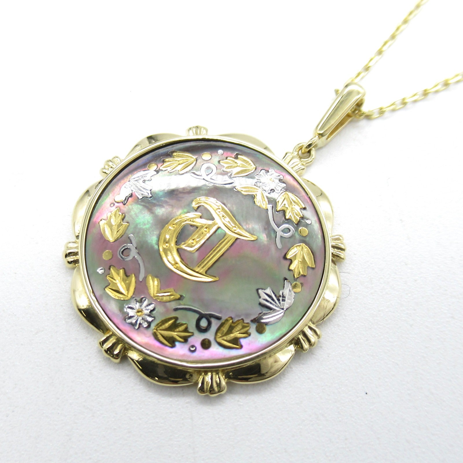 MIKIMOTO 18K黃金/白金Pikwe Necklace項鍊