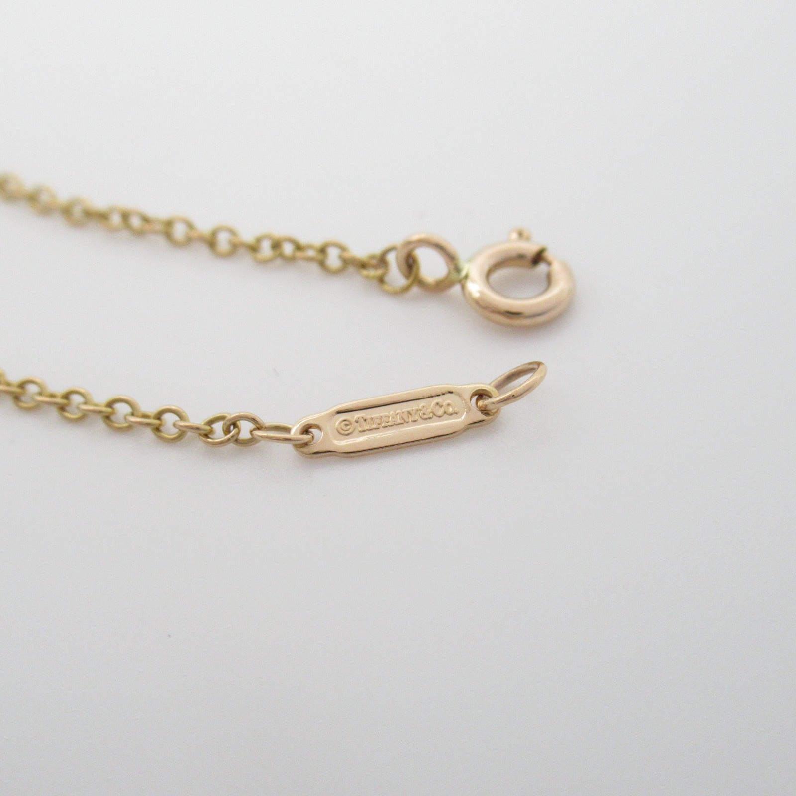 TIFFANY＆CO 【激減優惠】18K玫瑰金Atlas Pierced Bar Diamond Bracelet手鏈