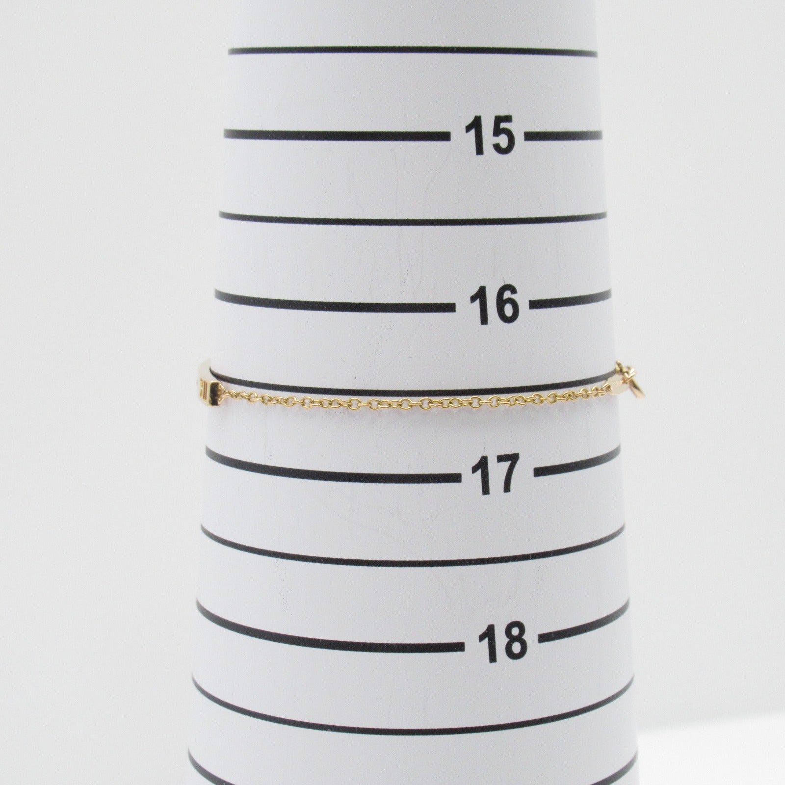 TIFFANY＆CO 【激減優惠】18K玫瑰金Atlas Pierced Bar Diamond Bracelet手鏈