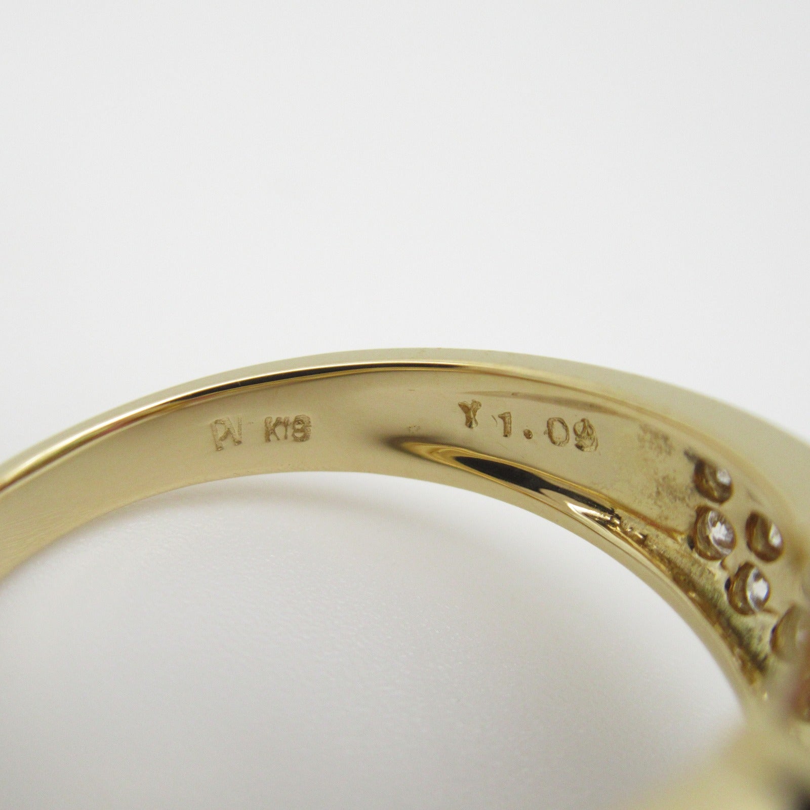 Ponte Vecchio 【激減優惠】18K黃金Ruby Diamond Ring 1.21ct紅寶石/0.37ct鑽石戒指US#6