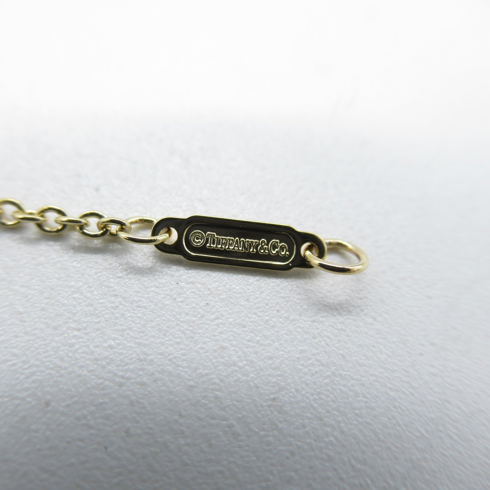TIFFANY＆CO 【激減優惠】18K黃金T Diamond Double Chain Bracelet鑽石手鏈