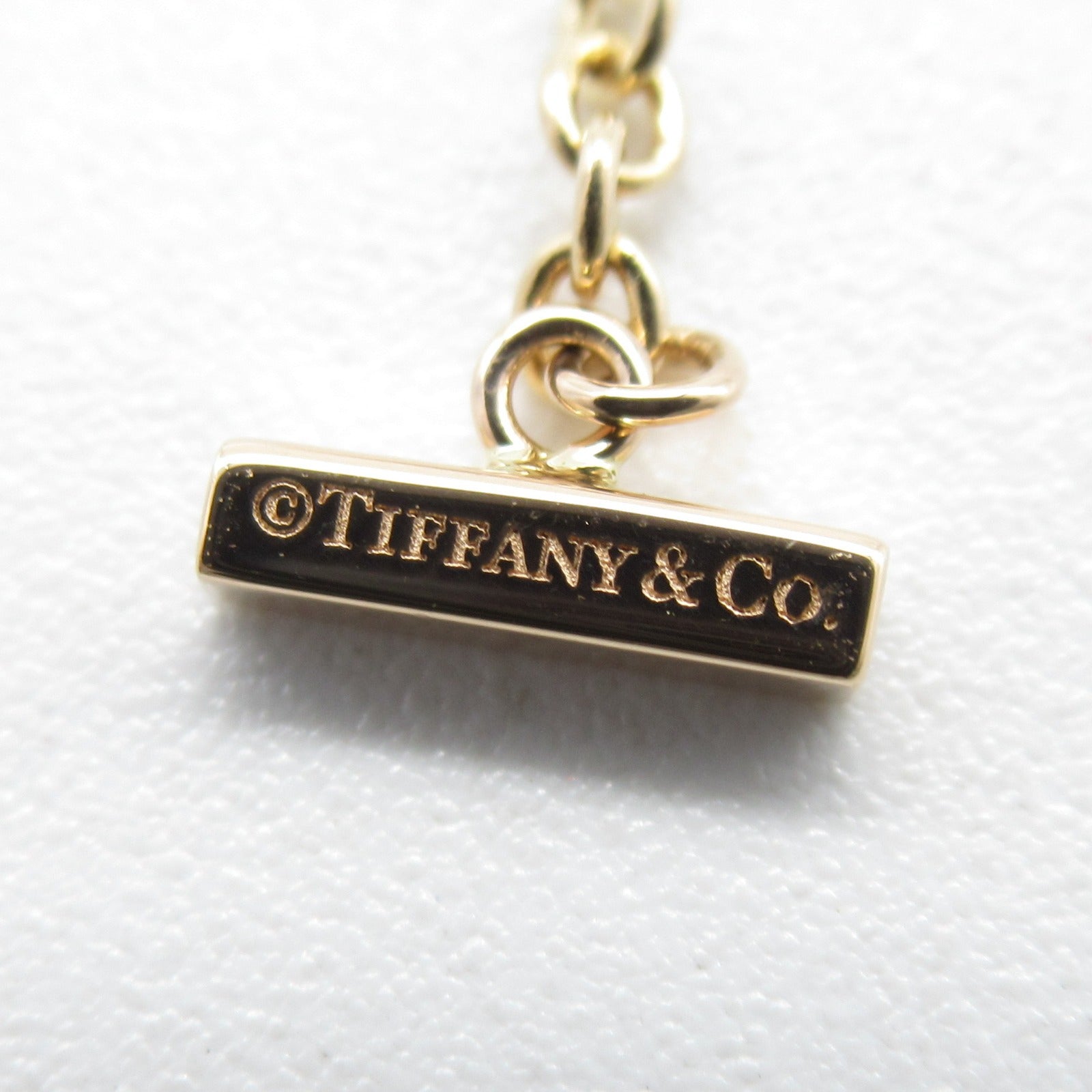 TIFFANY＆CO 【激減優惠】18K玫瑰金T Smile Bracelet手鏈