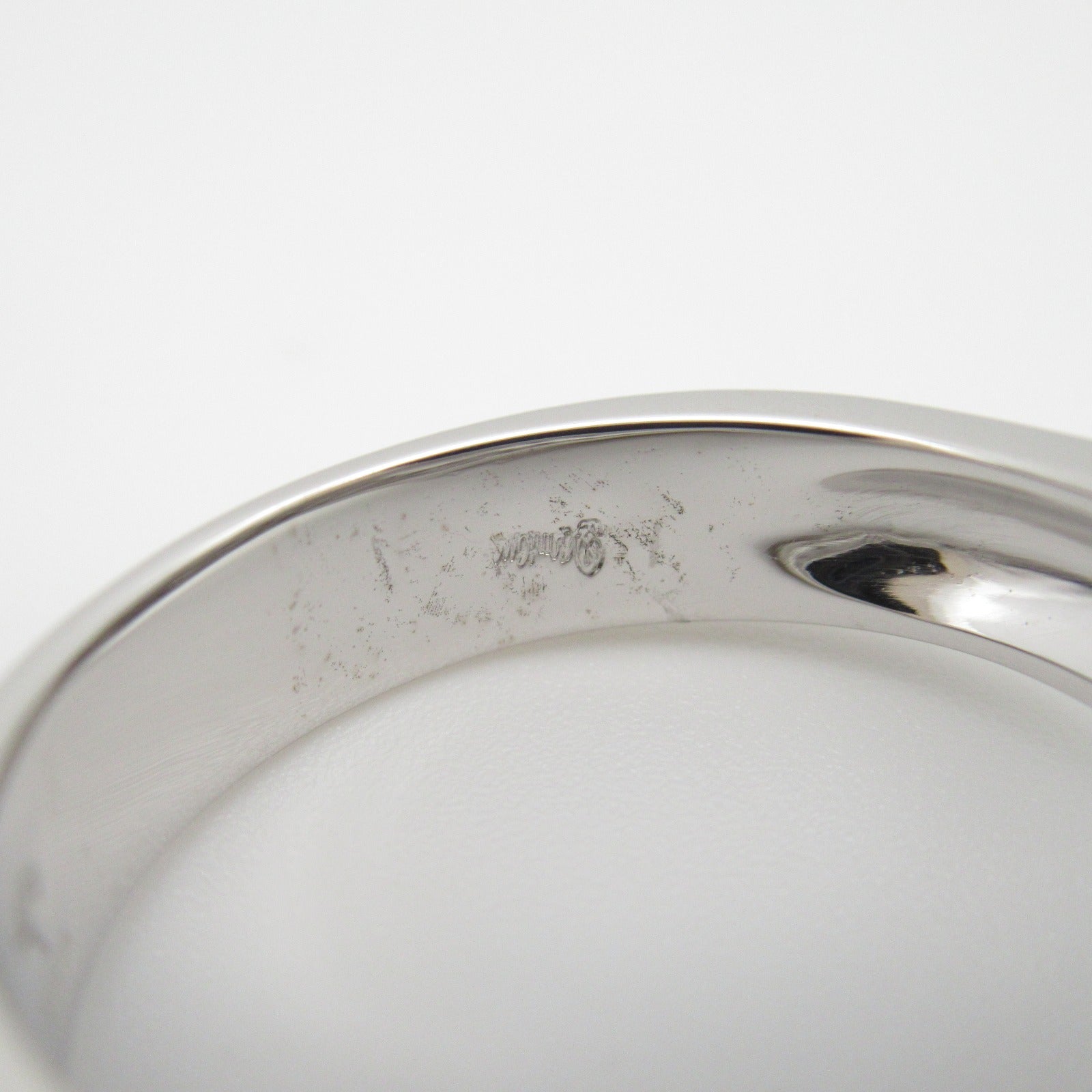 Damiani 18K白金Diamond Ring鑽石戒指US#7