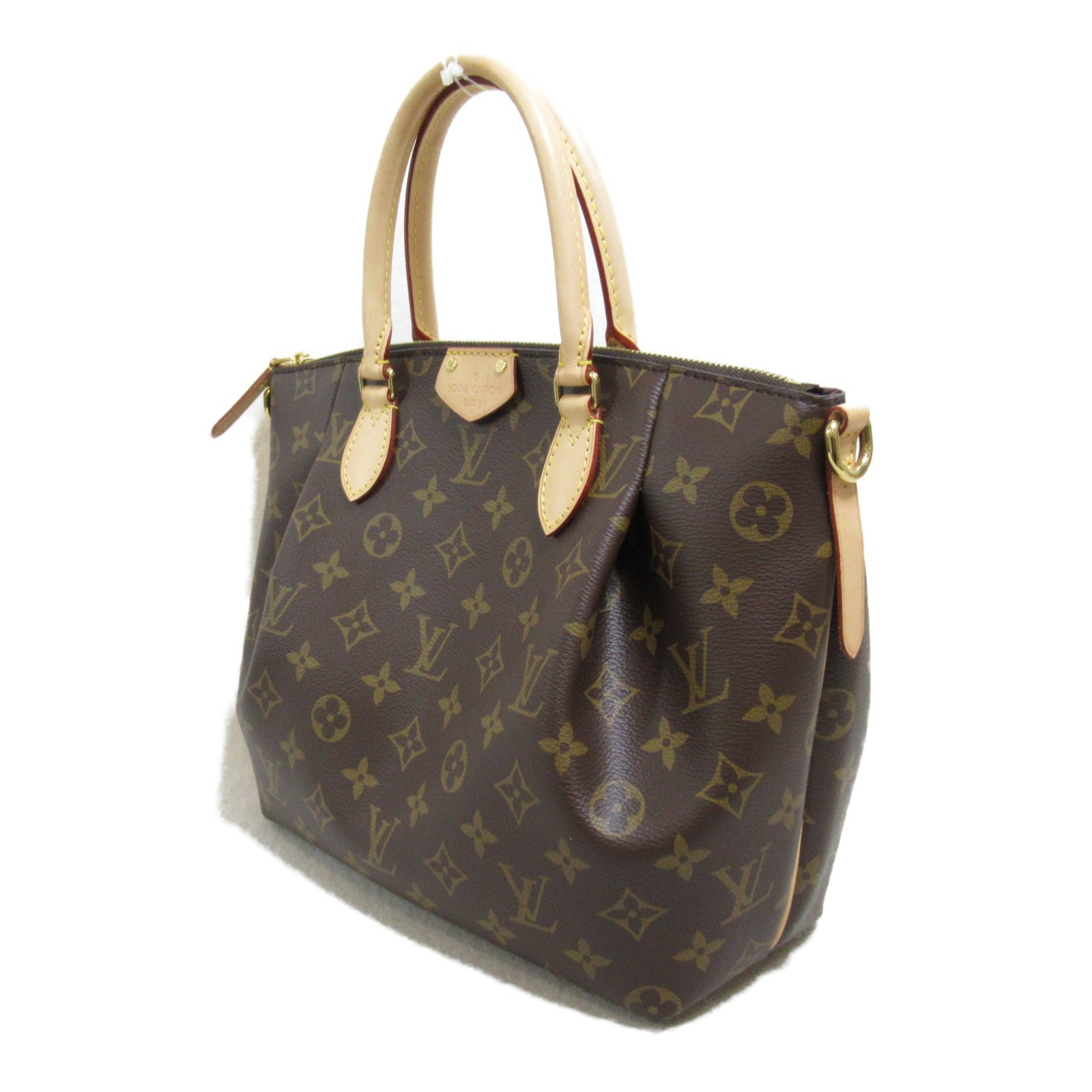 LOUIS VUITTON Monogram Turenne PM 2 Way Shoulder Bag Handbag金扣手挽肩背兩用袋啡色