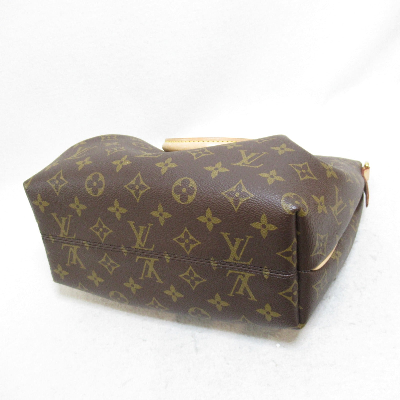 LOUIS VUITTON Monogram Turenne PM 2 Way Shoulder Bag Handbag金扣手挽肩背兩用袋啡色