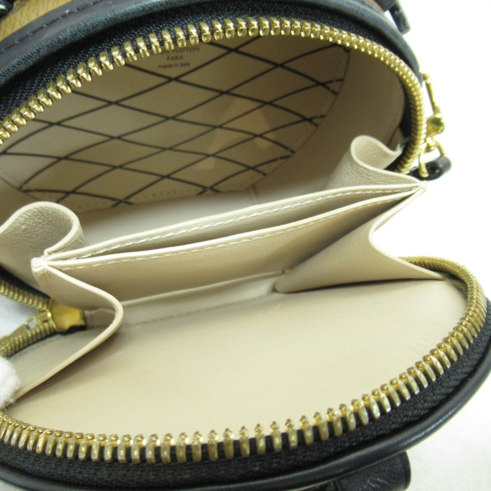 LOUIS VUITTON Monogram Reverse Mini Boite Chapeau 2 Way Bag金扣手挽肩背兩用袋啡色