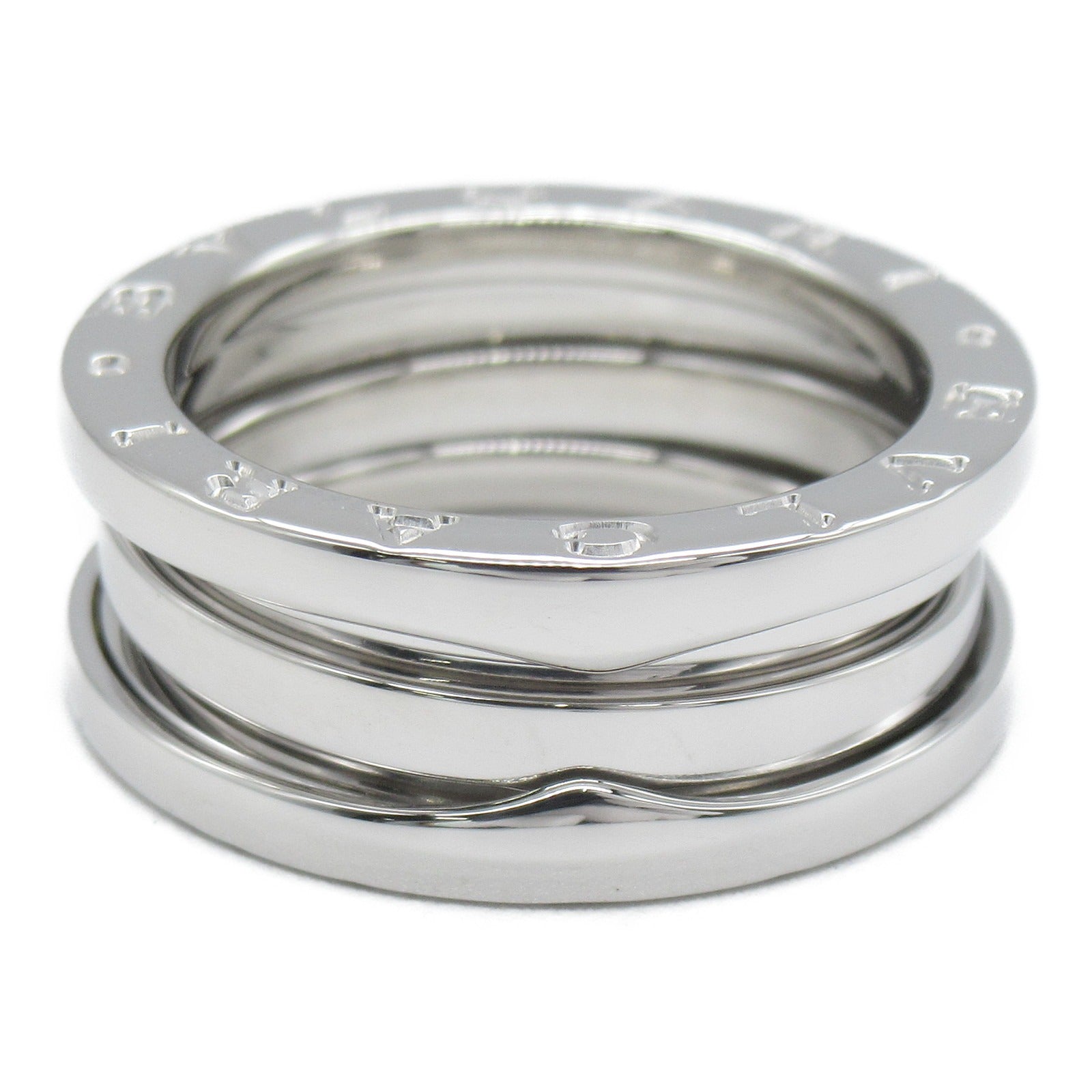 BVLGARI 18K白金B-zero1 Ring戒指US#5.75/Bvlgari#52