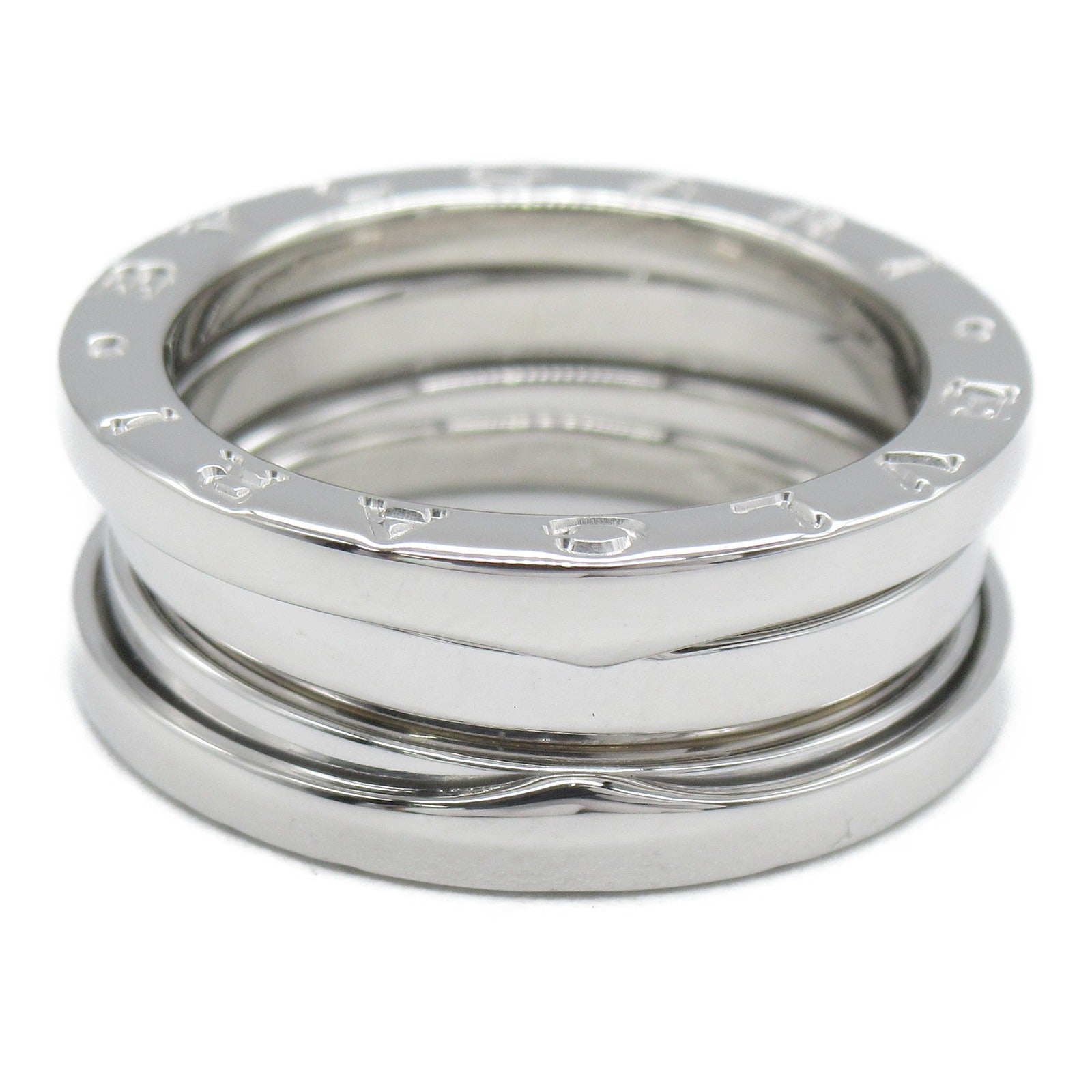 BVLGARI 18K白金B-zero1 Ring戒指US#5.75/Bvlgari#52