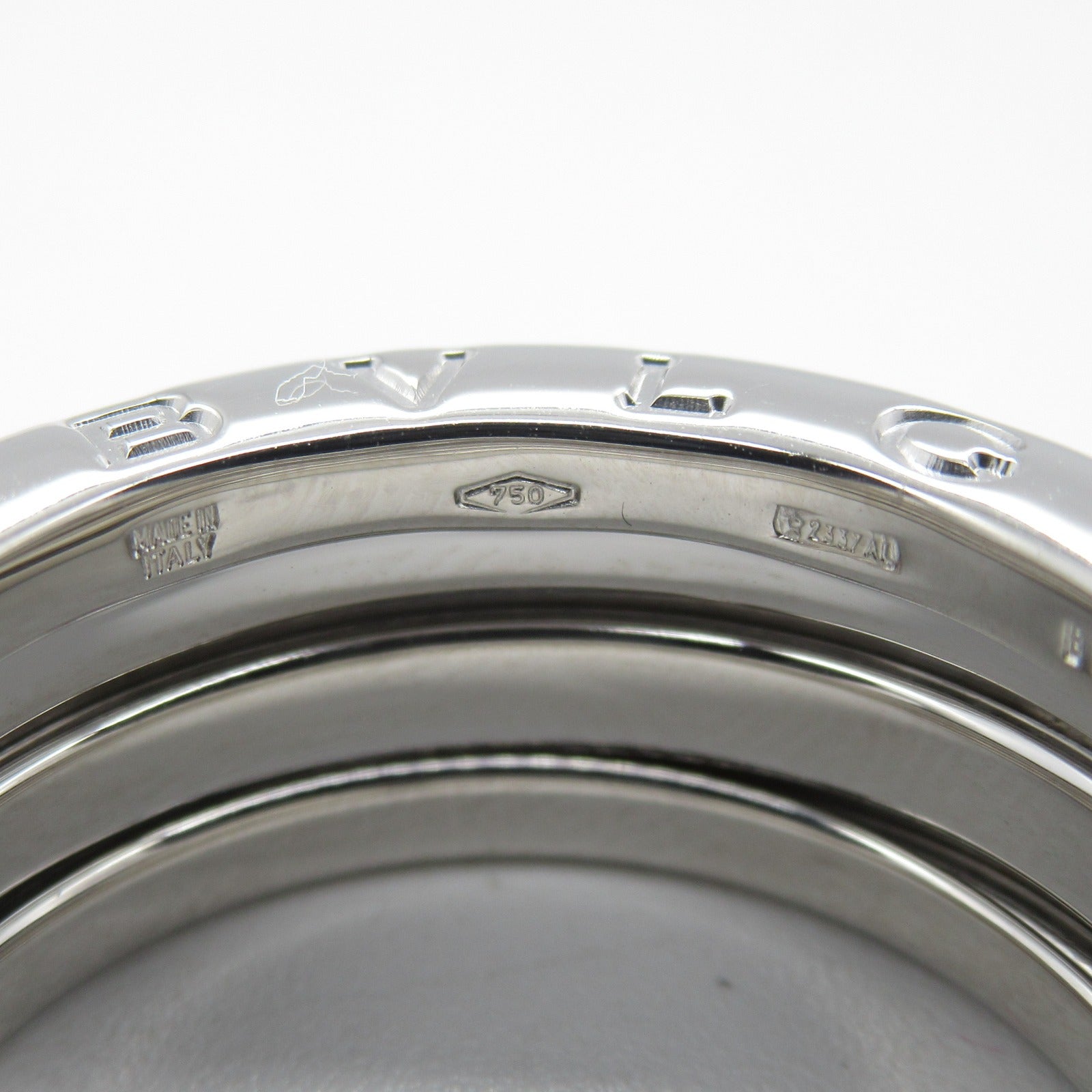 BVLGARI 18K白金B-zero1 Ring戒指US#5.75/Bvlgari#52
