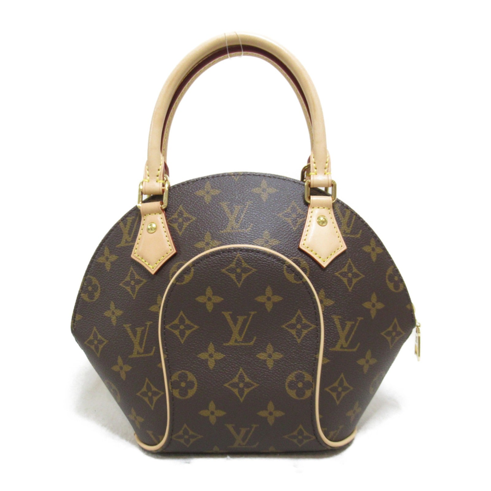 LOUIS VUITTON Monogram Ellipse PM金扣手挽肩背兩用袋啡色