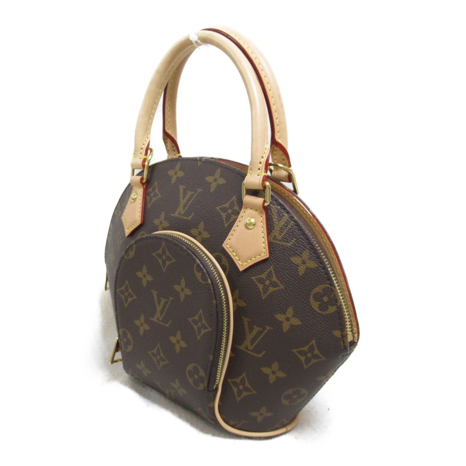 LOUIS VUITTON Monogram Ellipse PM金扣手挽肩背兩用袋啡色