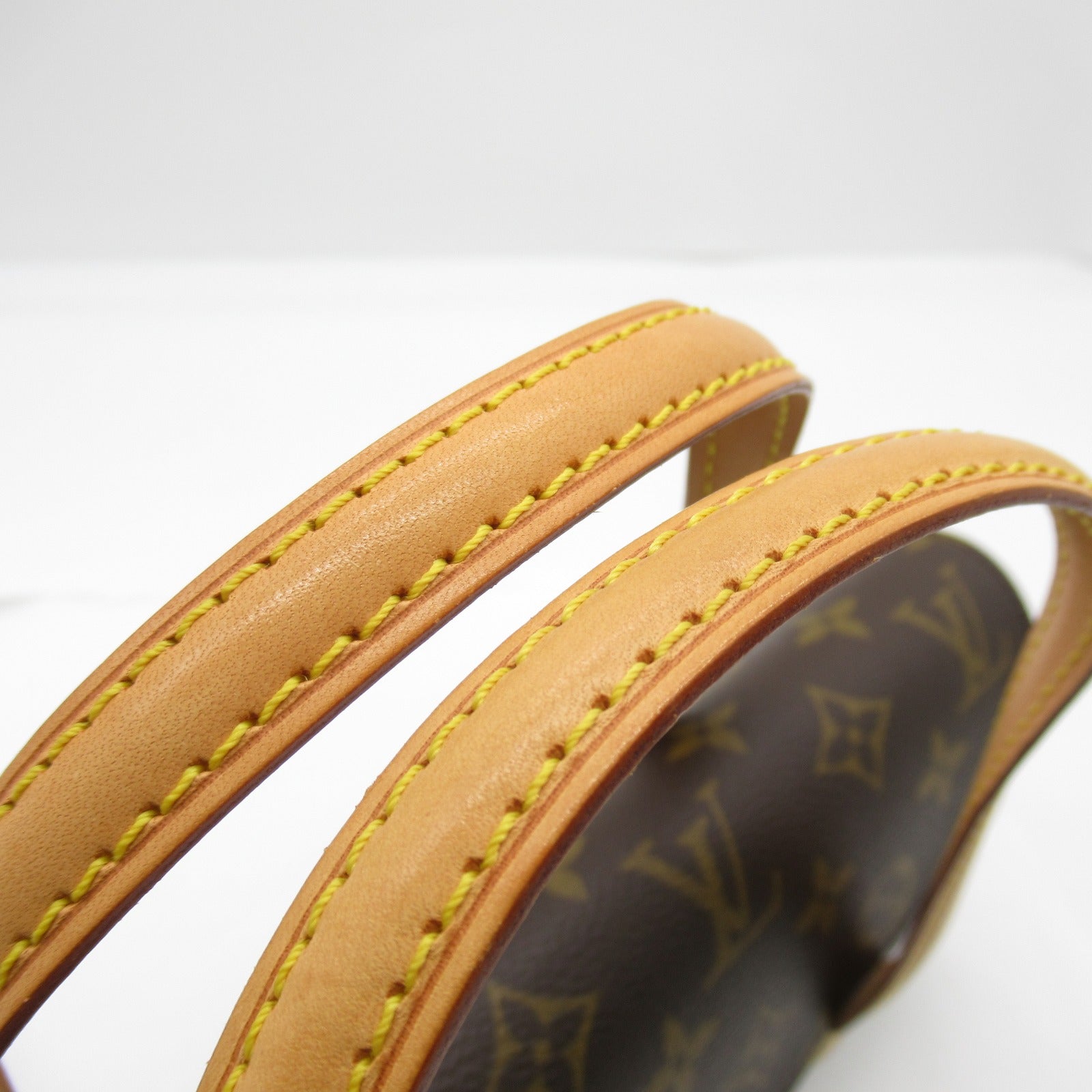 LOUIS VUITTON Monogram Sonatine金扣手挽袋啡色
