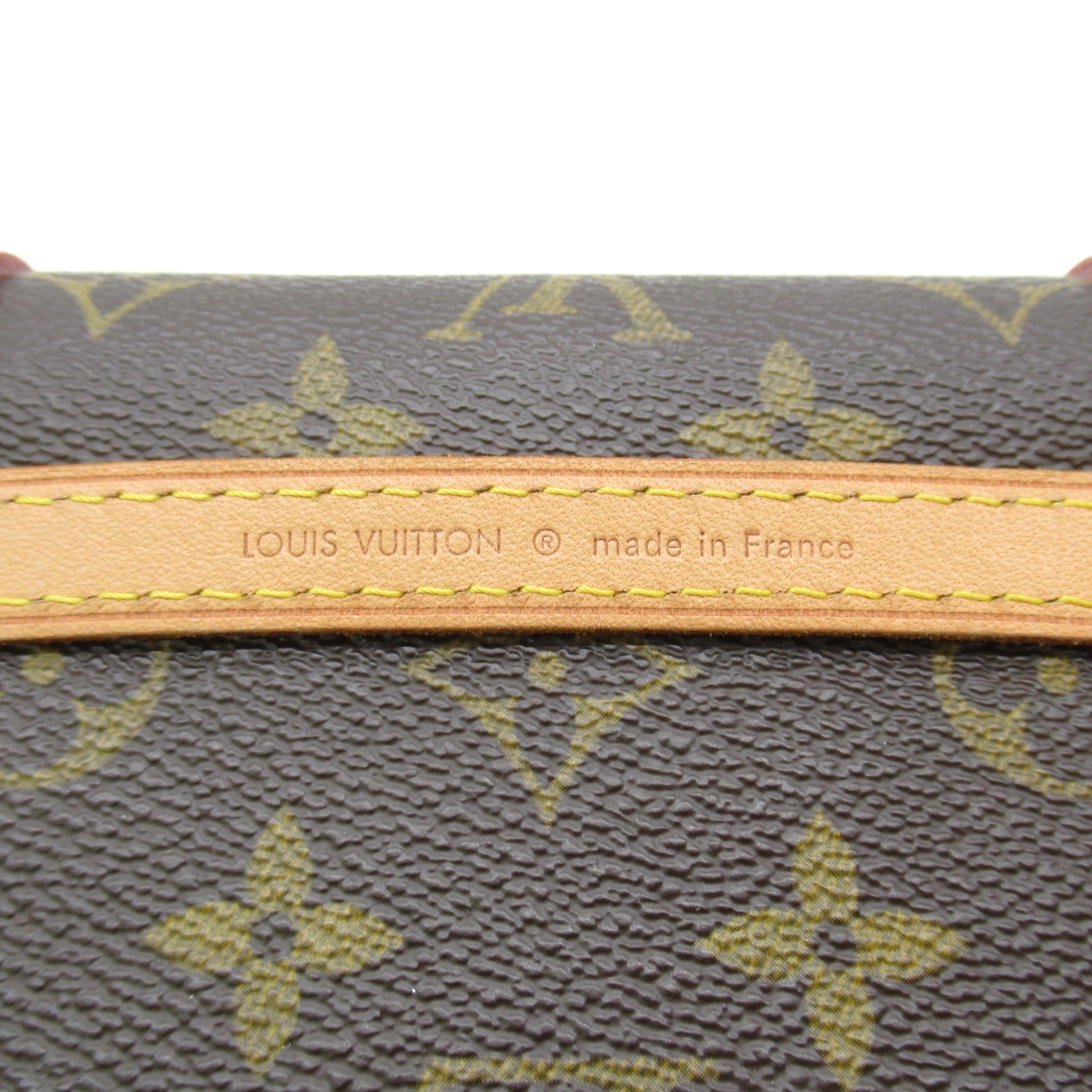 LOUIS VUITTON 【激減優惠】Monogram Pochette Marelle金扣腰包啡色