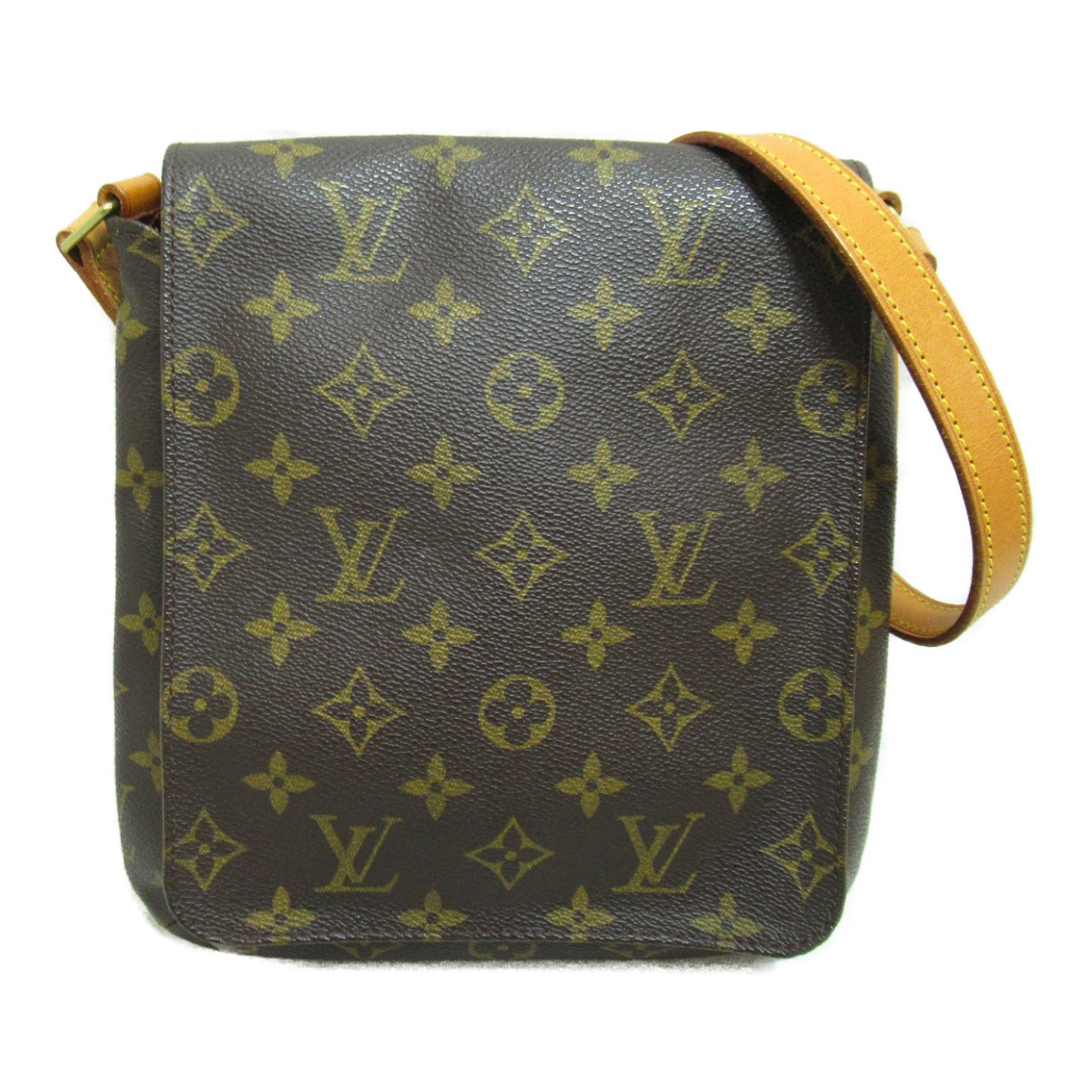 LOUIS VUITTON 【激減優惠】Monogram Musette Salsa金扣肩背袋啡色