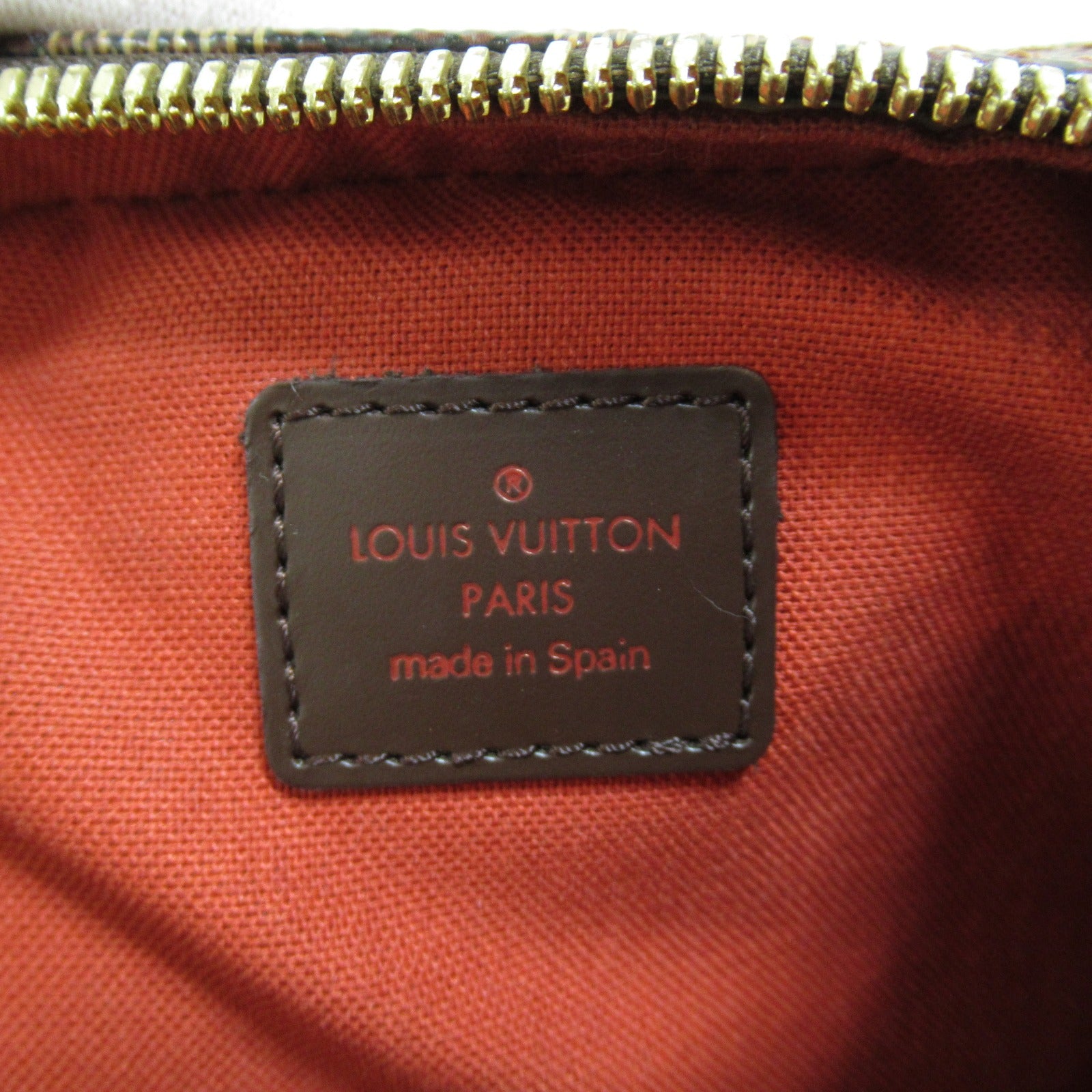 LOUIS VUITTON Damier Geronimos金扣腰包啡色