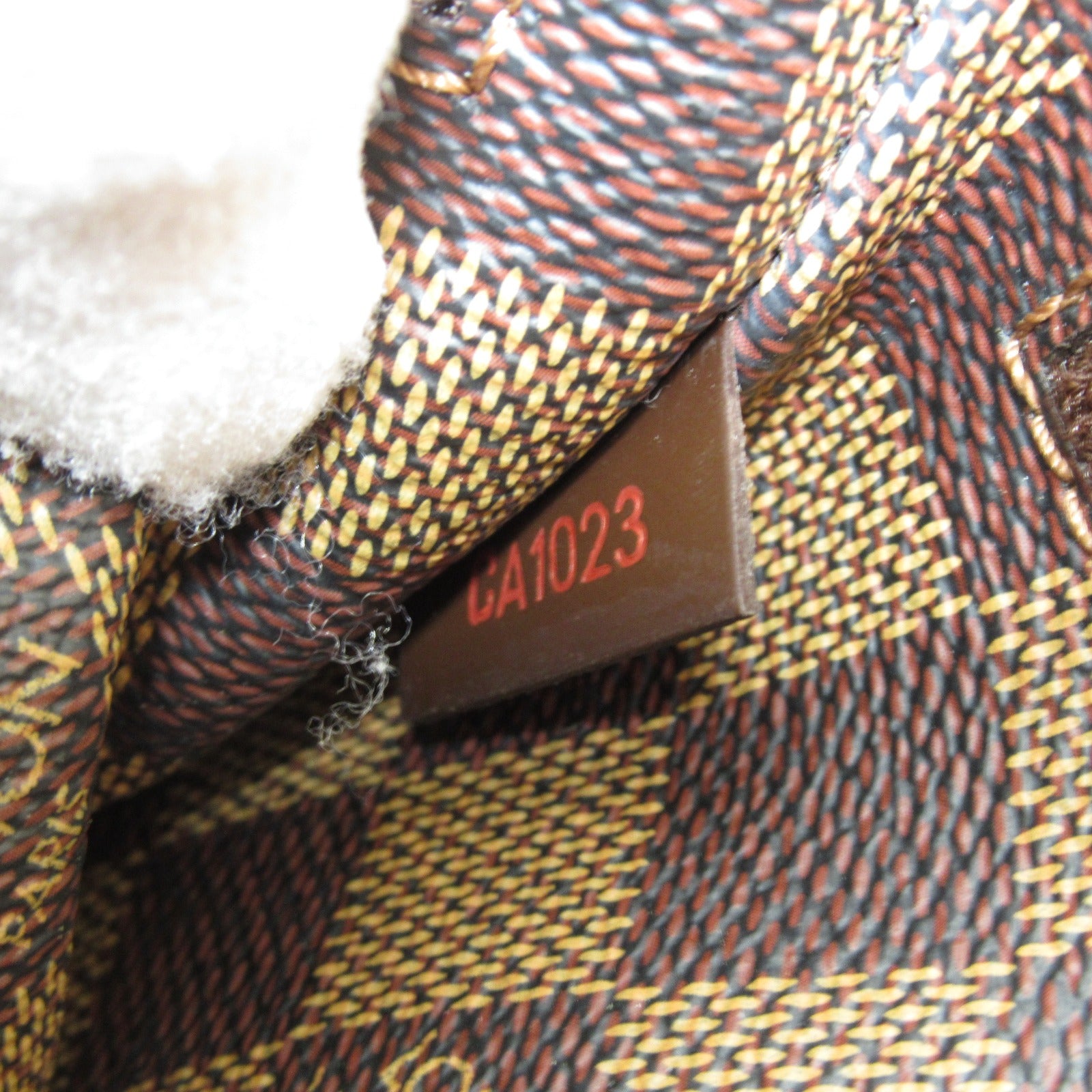 LOUIS VUITTON Damier Geronimos金扣腰包啡色