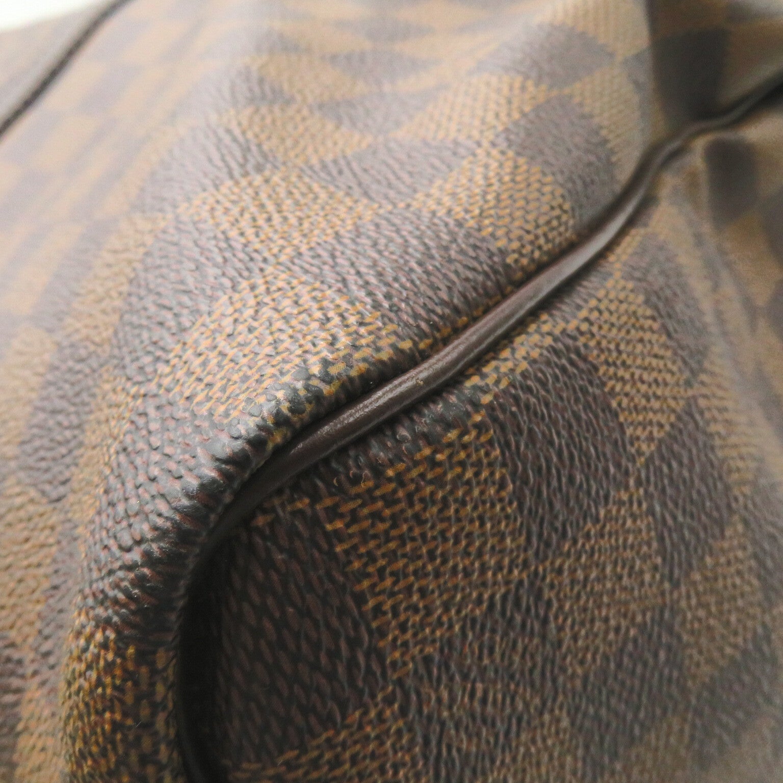 LOUIS VUITTON 【激減優惠】Damier Keepall 50金扣波士頓包啡色