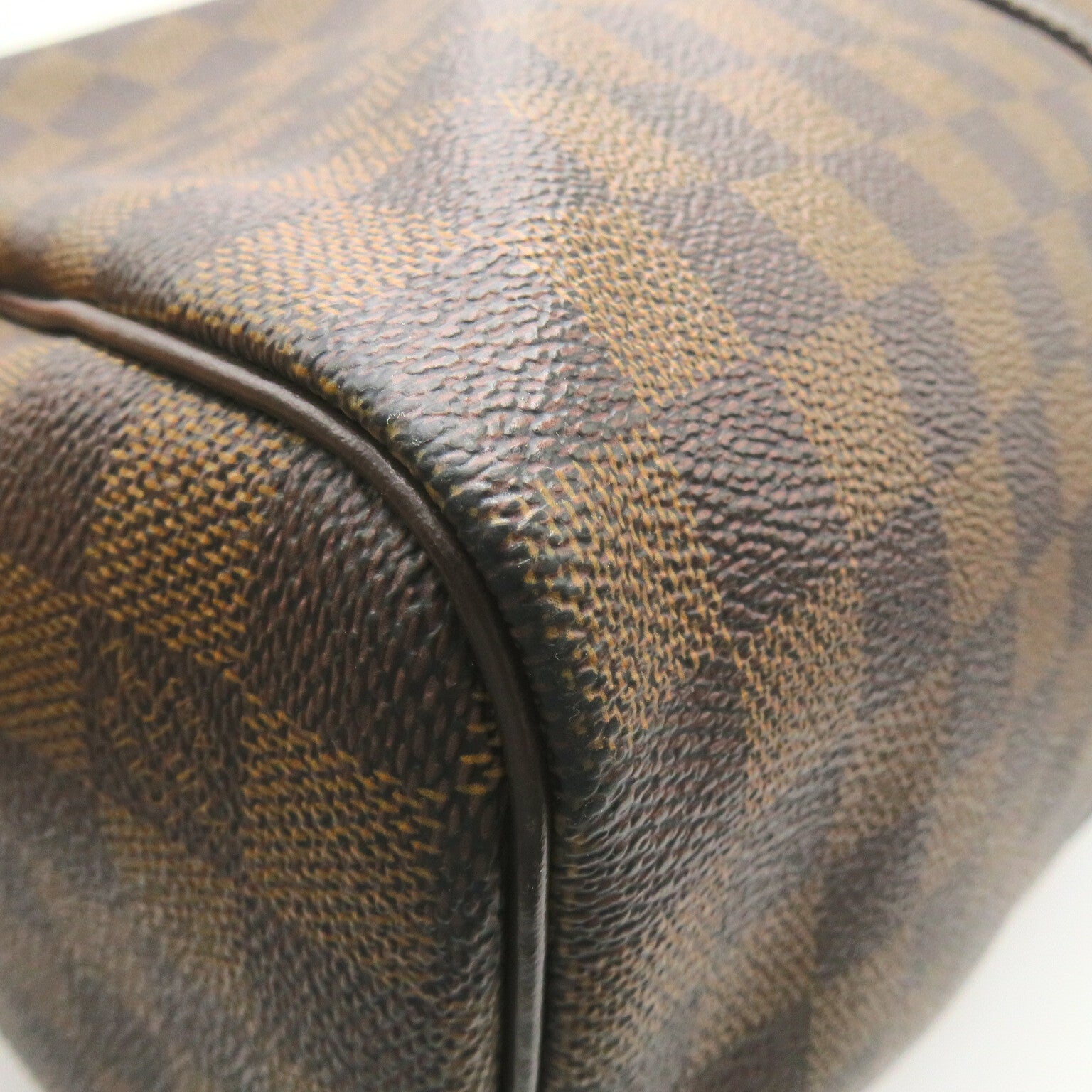 LOUIS VUITTON 【激減優惠】Damier Keepall 50金扣波士頓包啡色