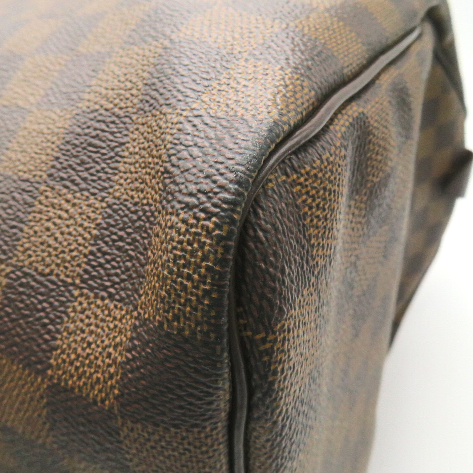 LOUIS VUITTON 【激減優惠】Damier Keepall 50金扣波士頓包啡色