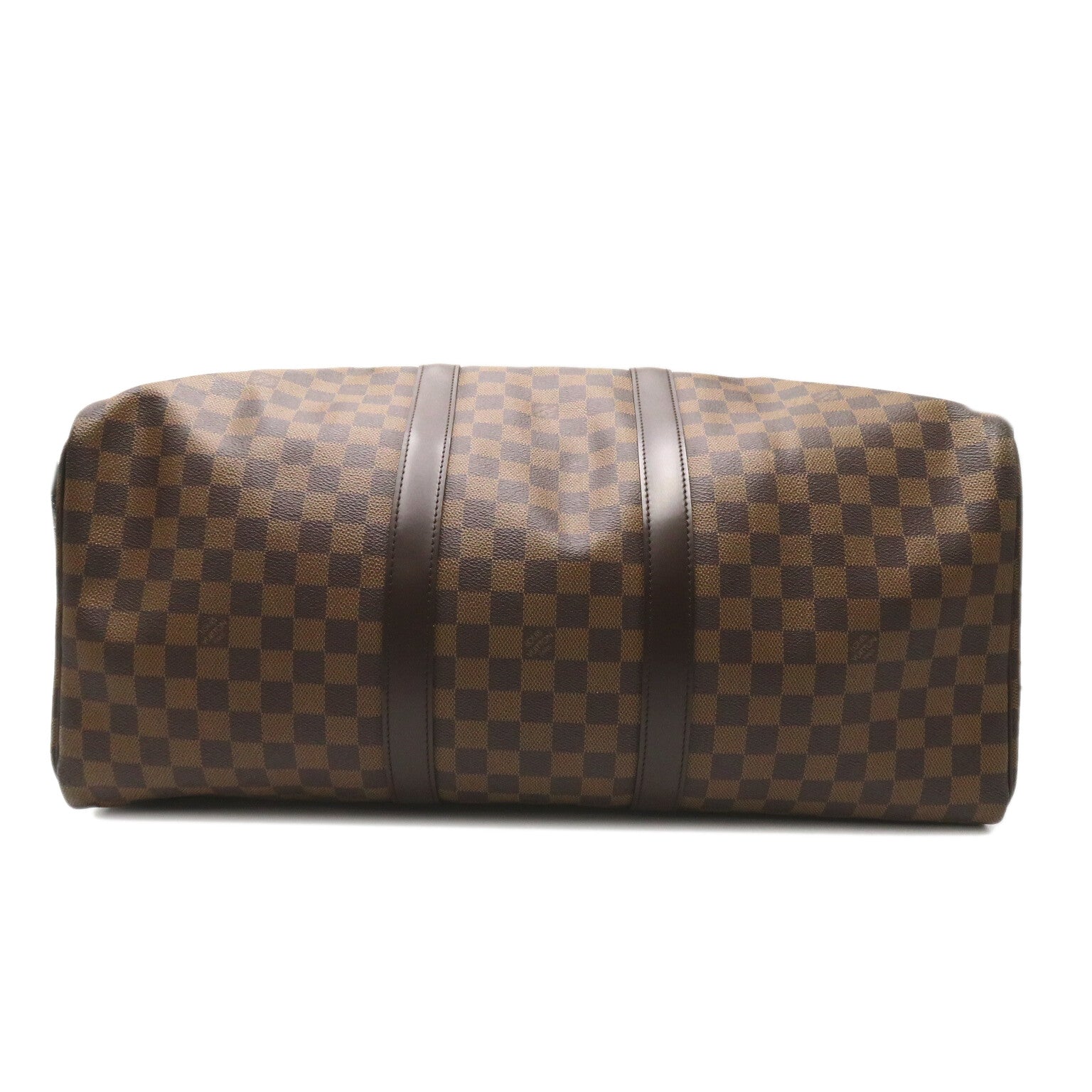 LOUIS VUITTON 【激減優惠】Damier Keepall 50金扣波士頓包啡色
